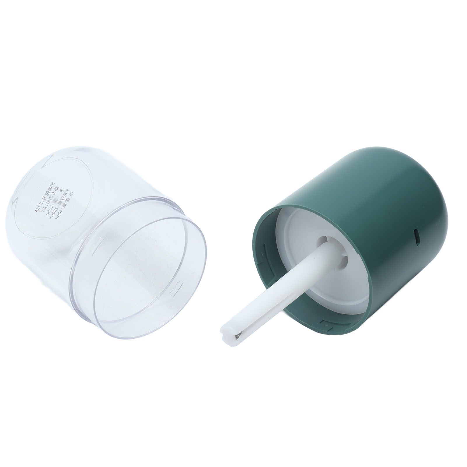 280ml Single Spray Humidifier Small Mist Quiet Operation with Warm Atmosphere Light for Car Home Office DesktopGreen - Image 8