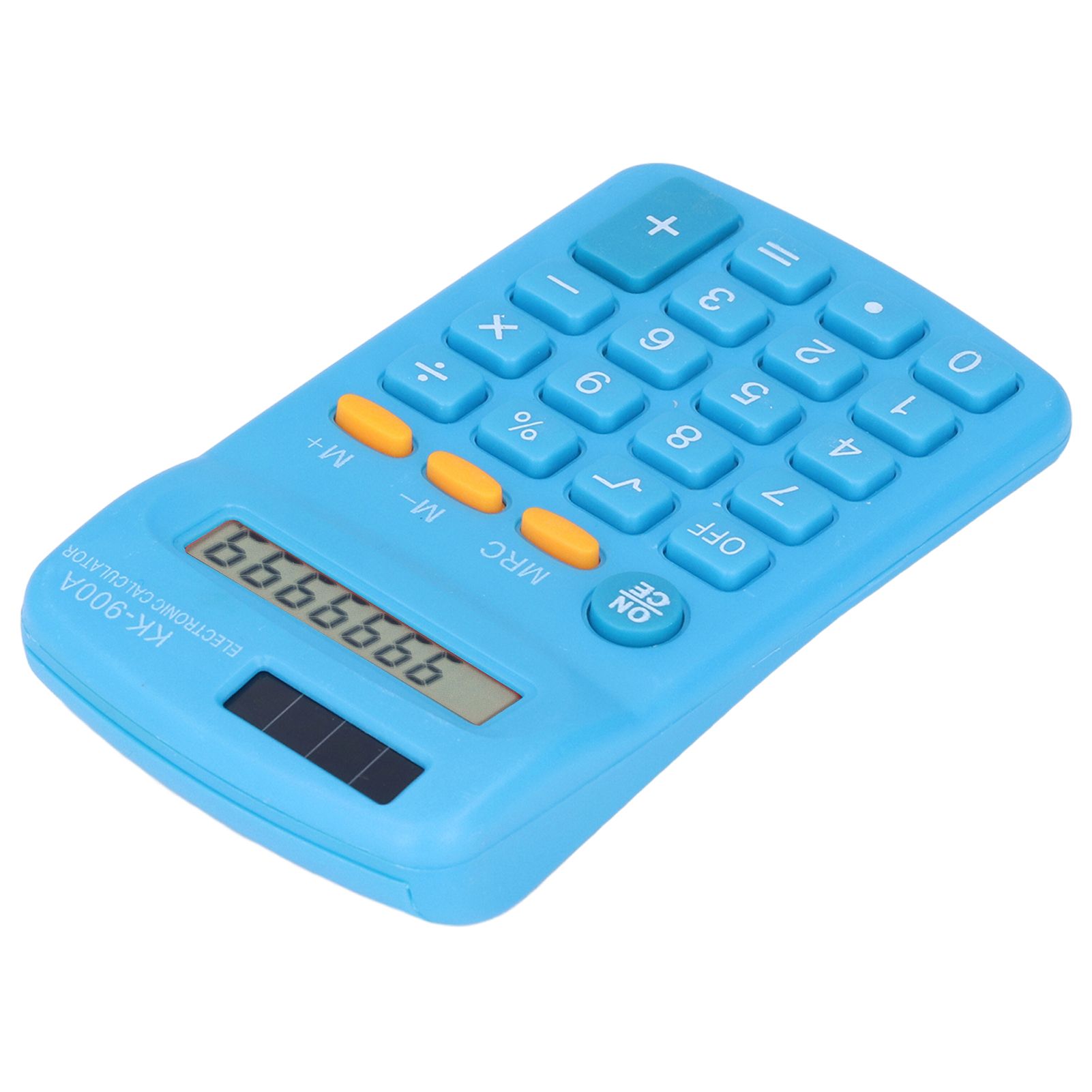 Mini Calculators Handheld 8 Digit with LCD Display Sensitive Button Solar Battery Dual Power for Office School BusinessBlue - Image 5