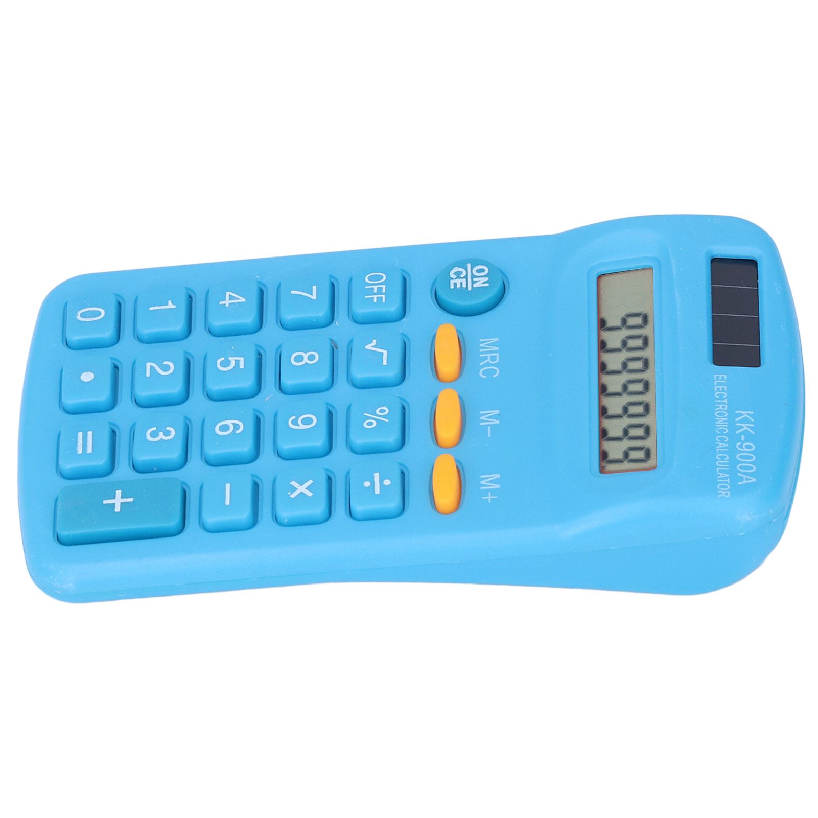 Mini Calculators Handheld 8 Digit with LCD Display Sensitive Button Solar Battery Dual Power for Office School BusinessBlue - Image 6