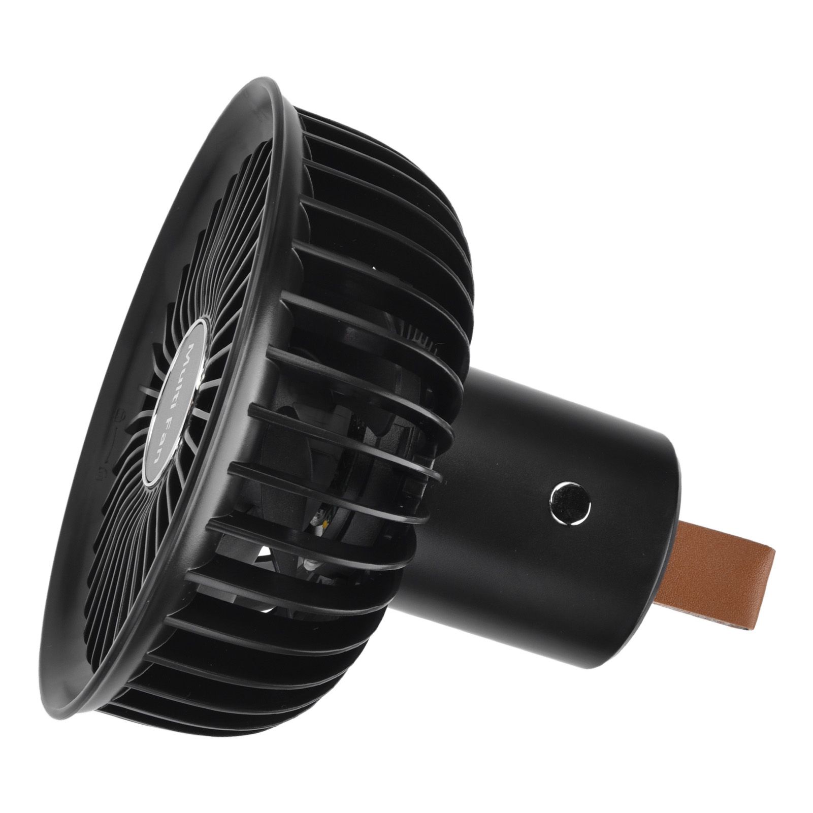 Electric Fan Portable Multifunctional Usb Charging Outdoor Hanging Battery Powered Fan for Home Office Study Camping Black - Image 5