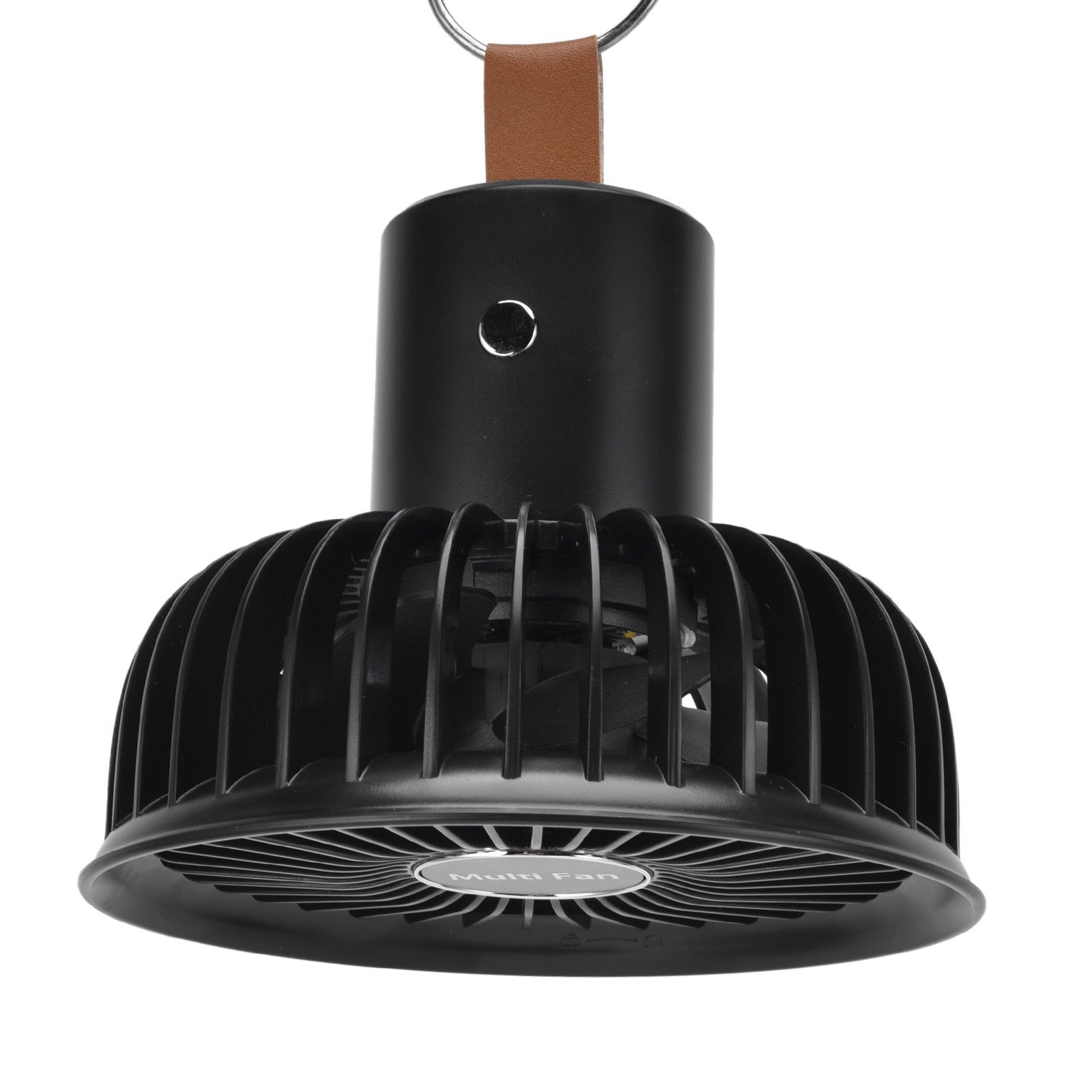 Electric Fan Portable Multifunctional Usb Charging Outdoor Hanging Battery Powered Fan for Home Office Study Camping Black - Image 6