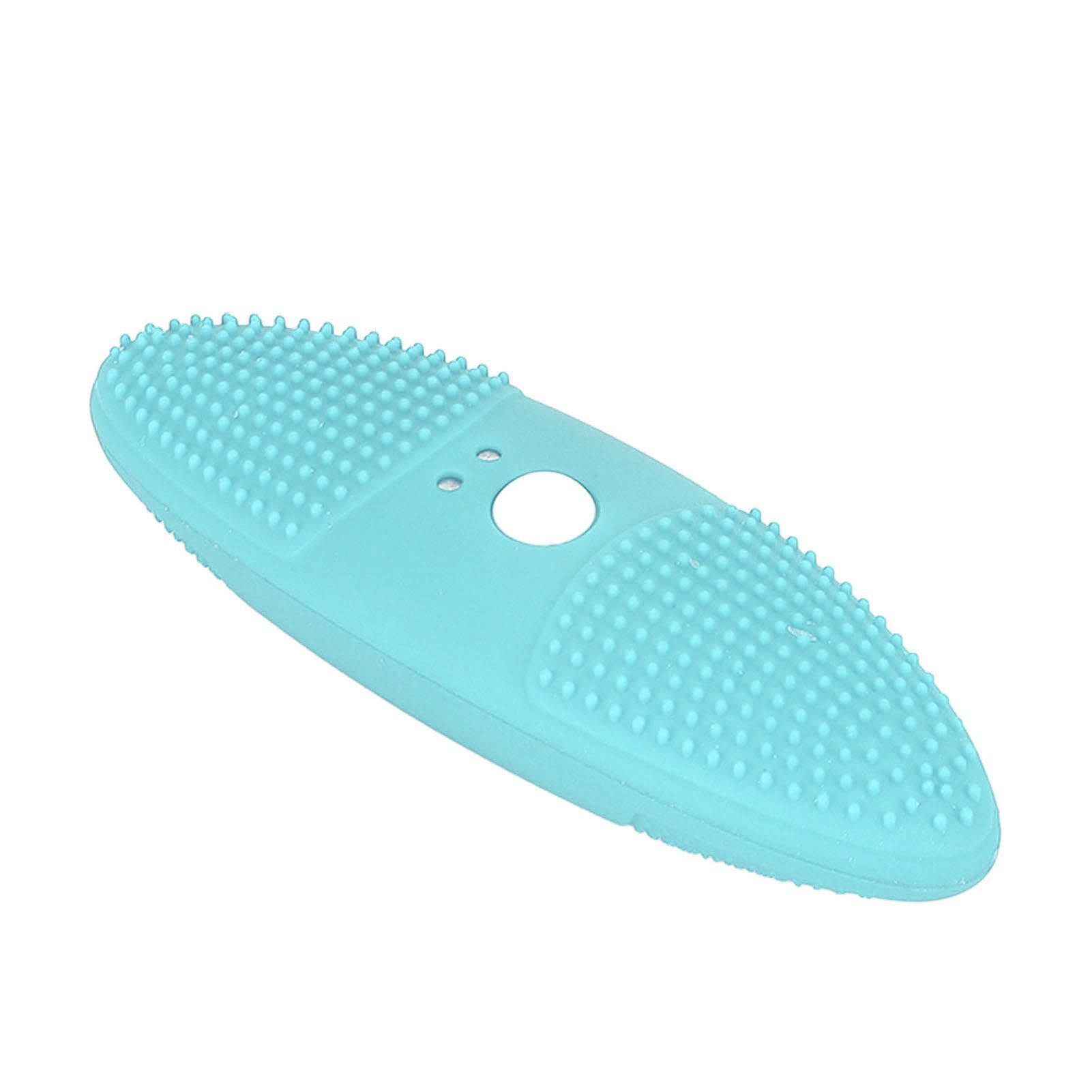Ultrasonic Scrubber 3 Levels USB Charging High Frequency Vibration Dual Waving Ultrasonic Vegetable Washing Machine Blue - Image 4