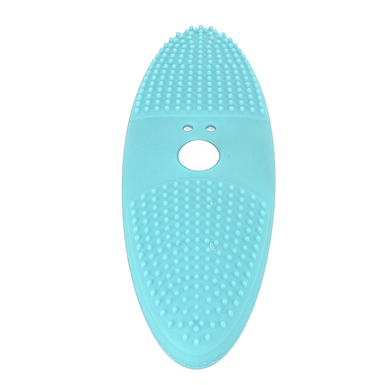 Ultrasonic Scrubber 3 Levels USB Charging High Frequency Vibration Dual Waving Ultrasonic Vegetable Washing Machine Blue - Image 5