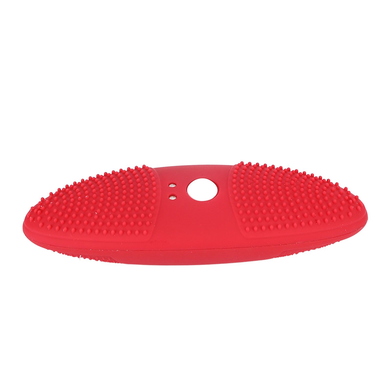 Ultrasonic Scrubber 3 Levels USB Charging High Frequency Vibration Dual Waving Ultrasonic Vegetable Washing Machine Red - Image 6