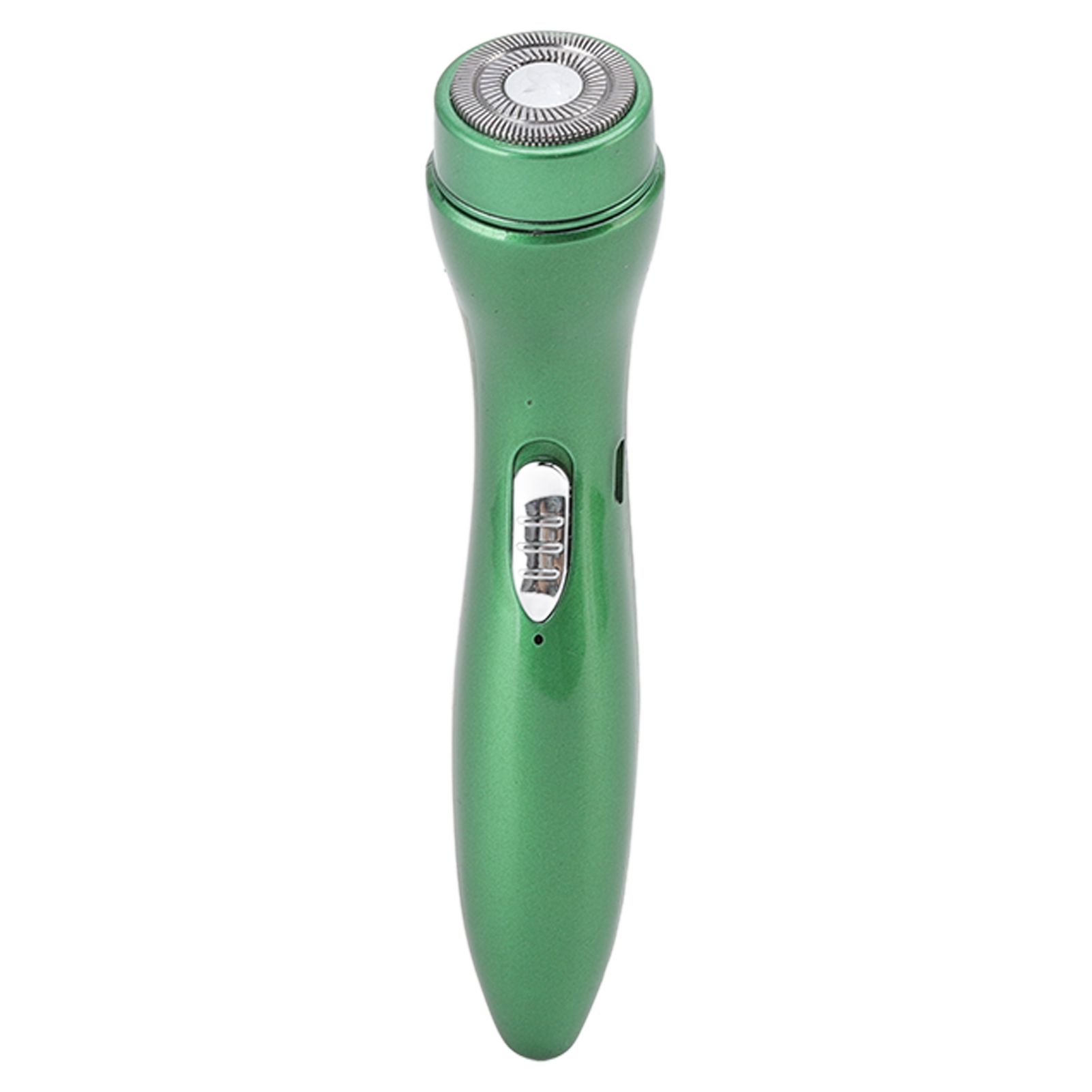 Electric Razor Low Noise Stainless Steel Electric Head Shaver Low Allergic Reactivity for Man 3.7V 2W Green - Image 2