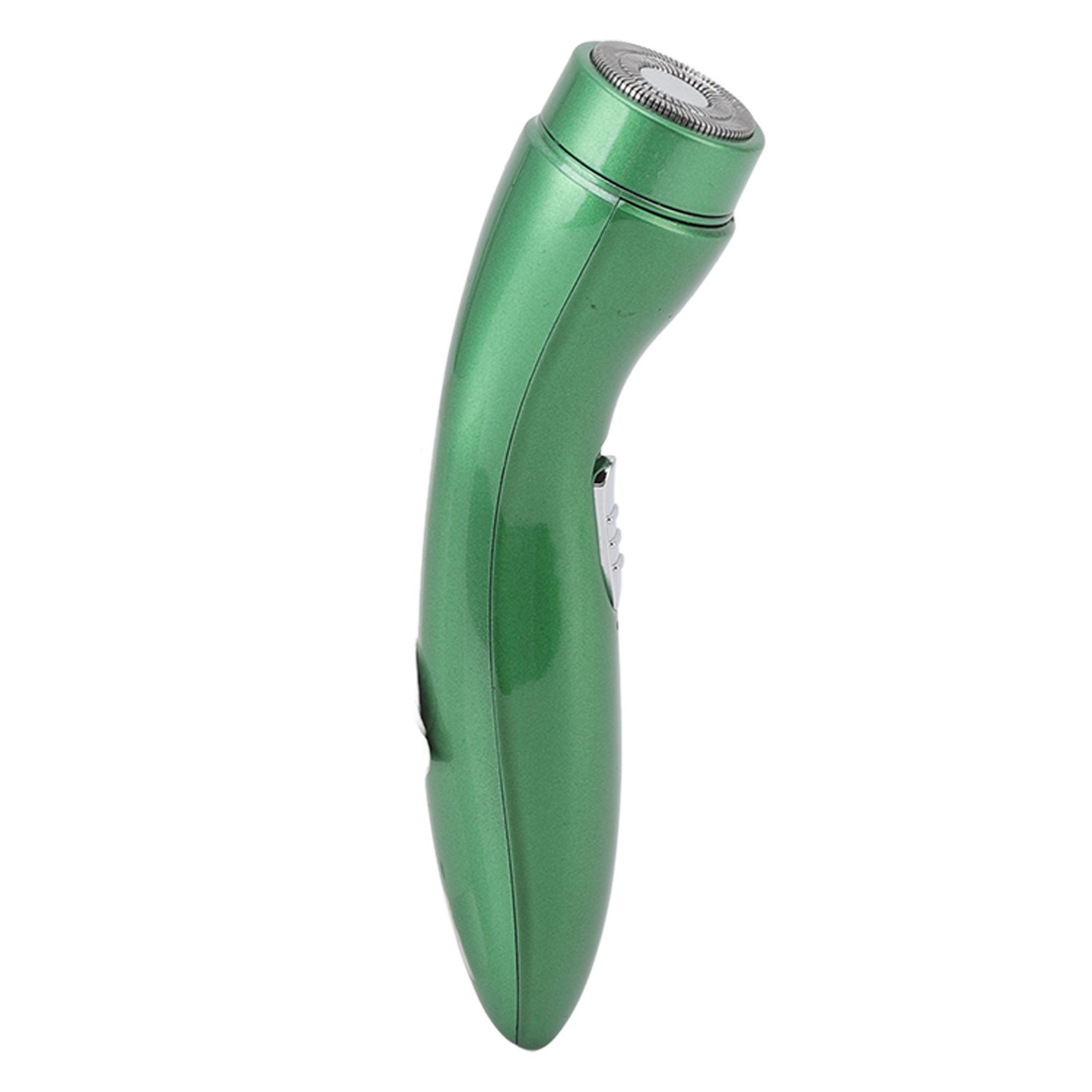Electric Razor Low Noise Stainless Steel Electric Head Shaver Low Allergic Reactivity for Man 3.7V 2W Green - Image 5