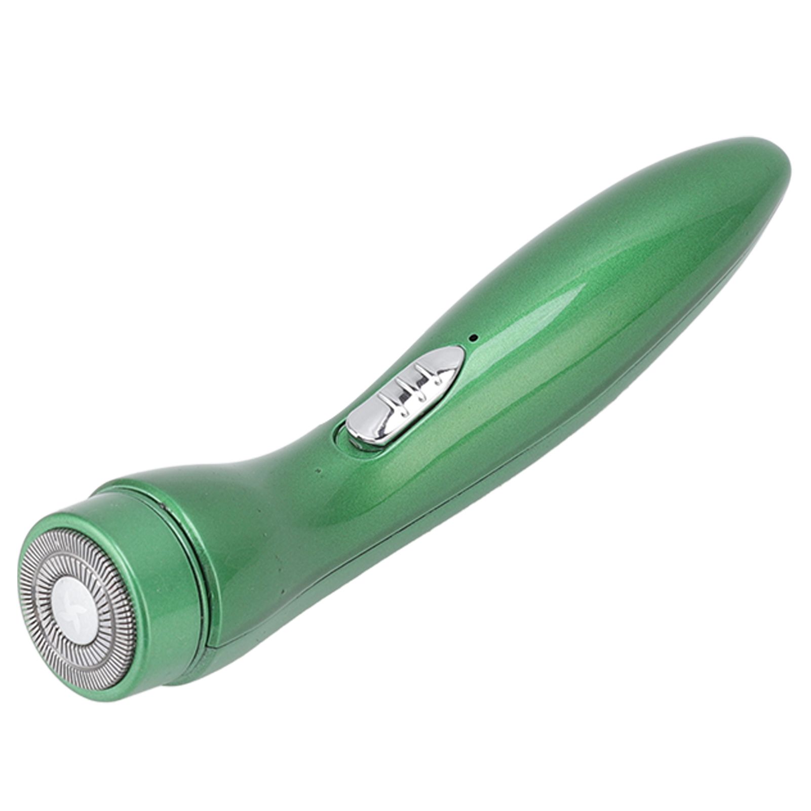 Electric Razor Low Noise Stainless Steel Electric Head Shaver Low Allergic Reactivity for Man 3.7V 2W Green - Image 7