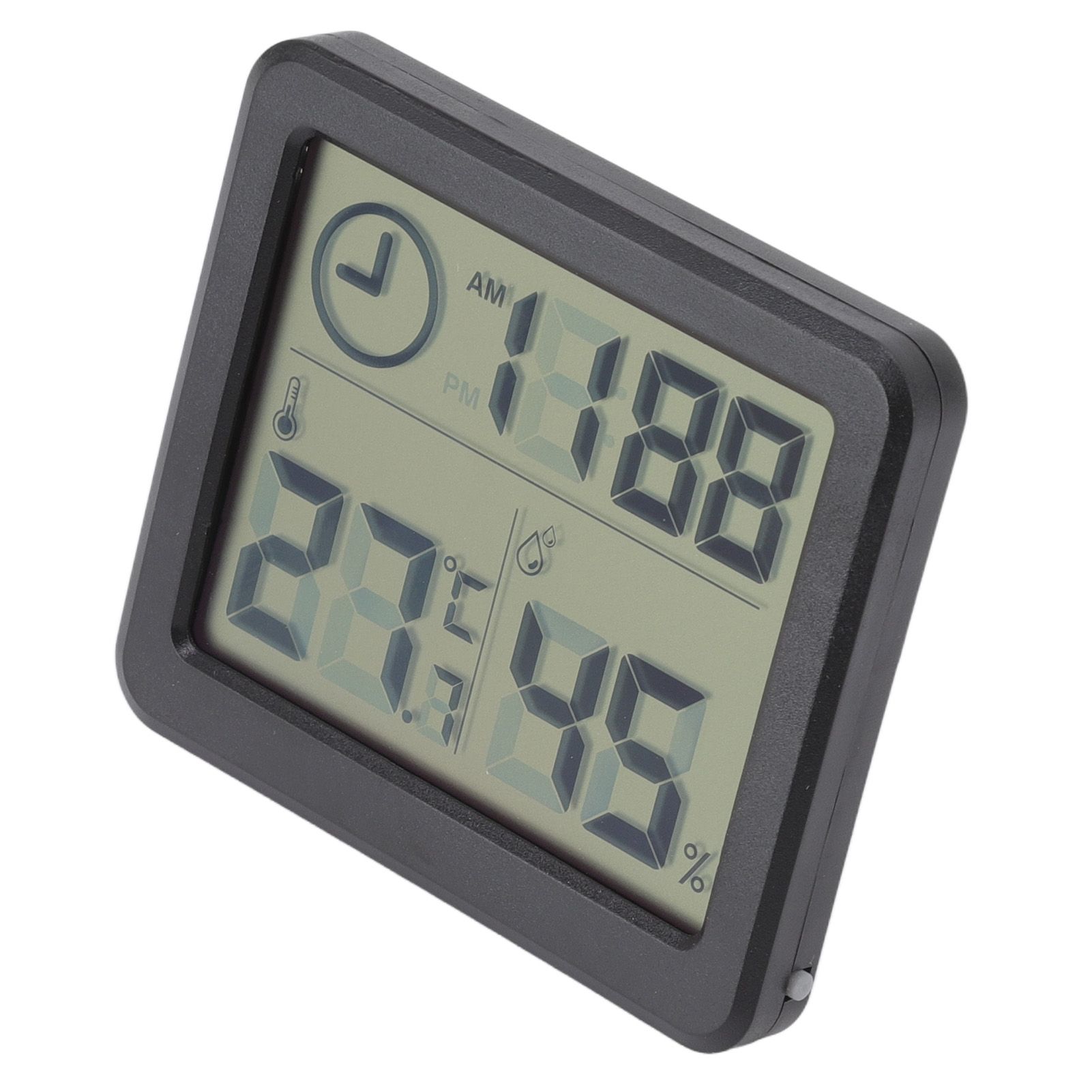 Digital Thermometer Hygrometer High Accuracy Four Stomatal Monitoring Temperature Humidity Tester with 3.2in Screen Black - Image 8