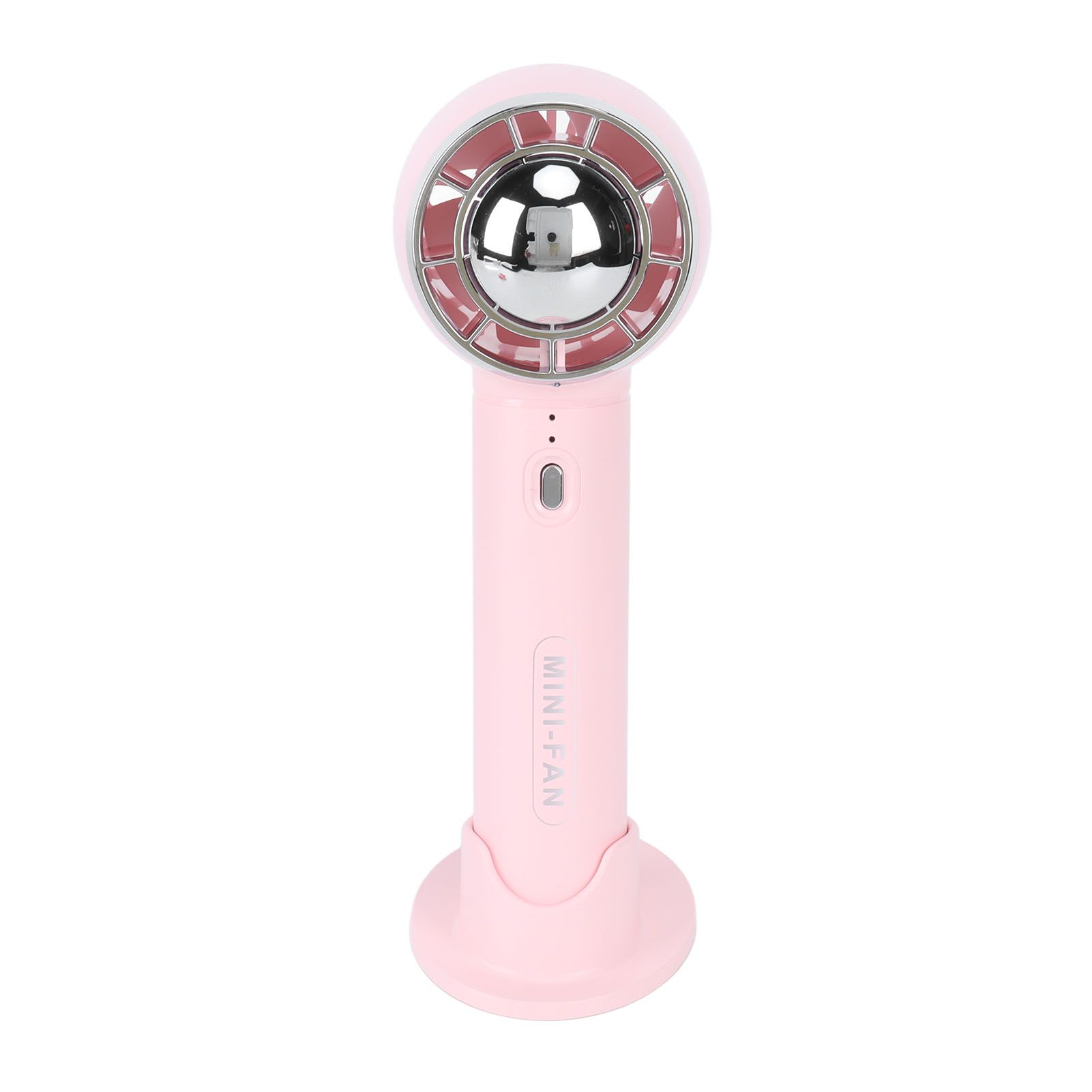 Handheld Fan 3 Speeds USB Charging Strong Wind Lightweight 1200mAh Battery Portable Fan Handheld for Office Travel Pink - Image 7