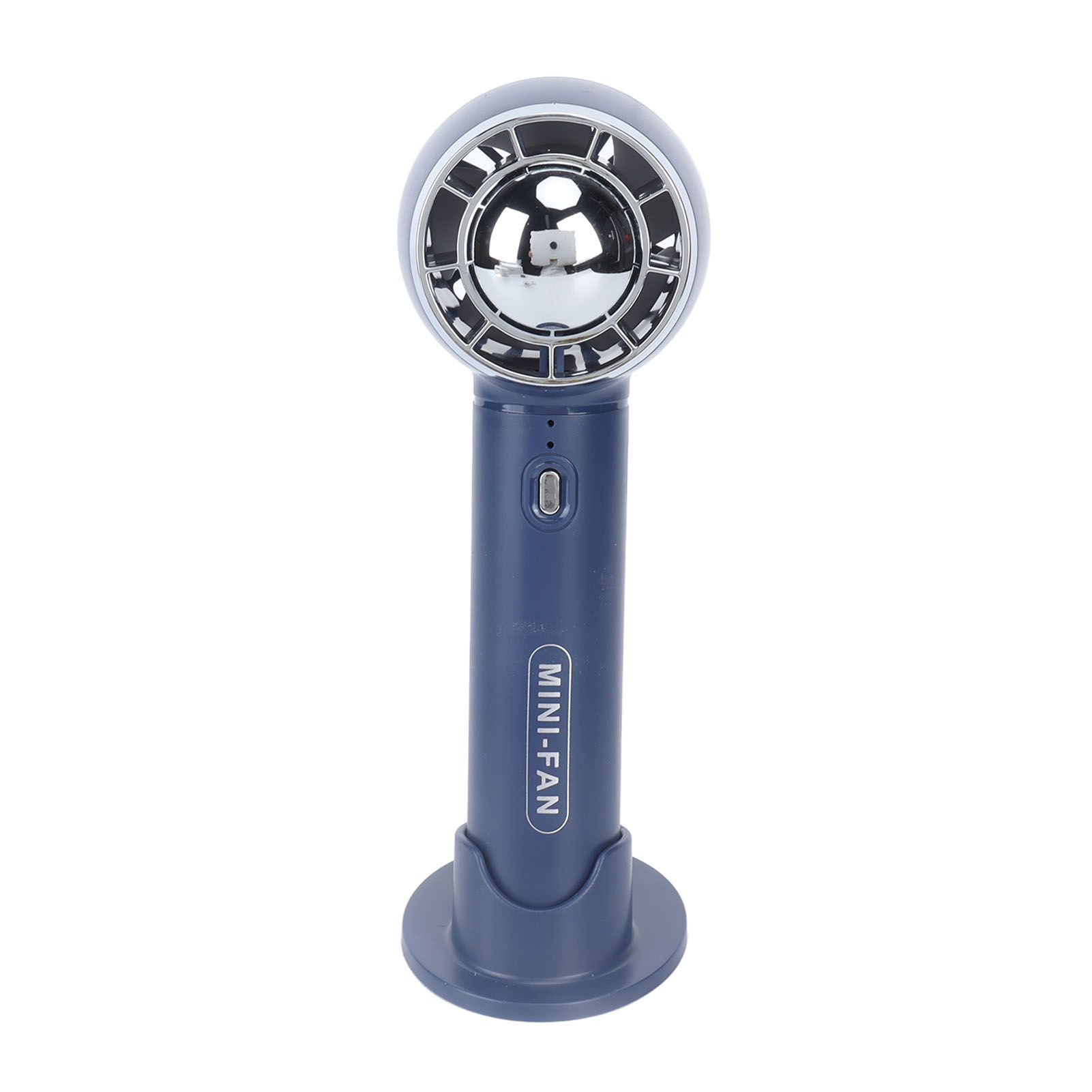 Handheld Fan 3 Speeds USB Charging Strong Wind Lightweight 1200mAh Battery Portable Fan Handheld for Office Travel Blue - Image 5