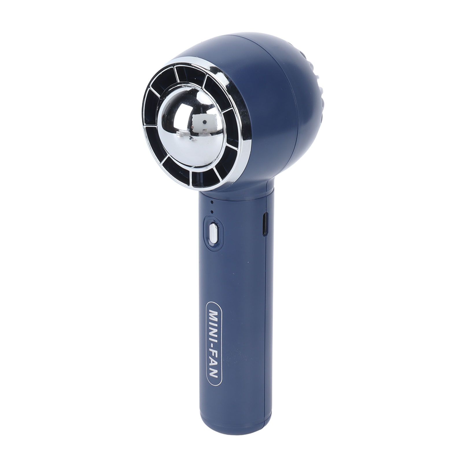 Handheld Fan 3 Speeds USB Charging Strong Wind Lightweight 1200mAh Battery Portable Fan Handheld for Office Travel Blue - Image 6