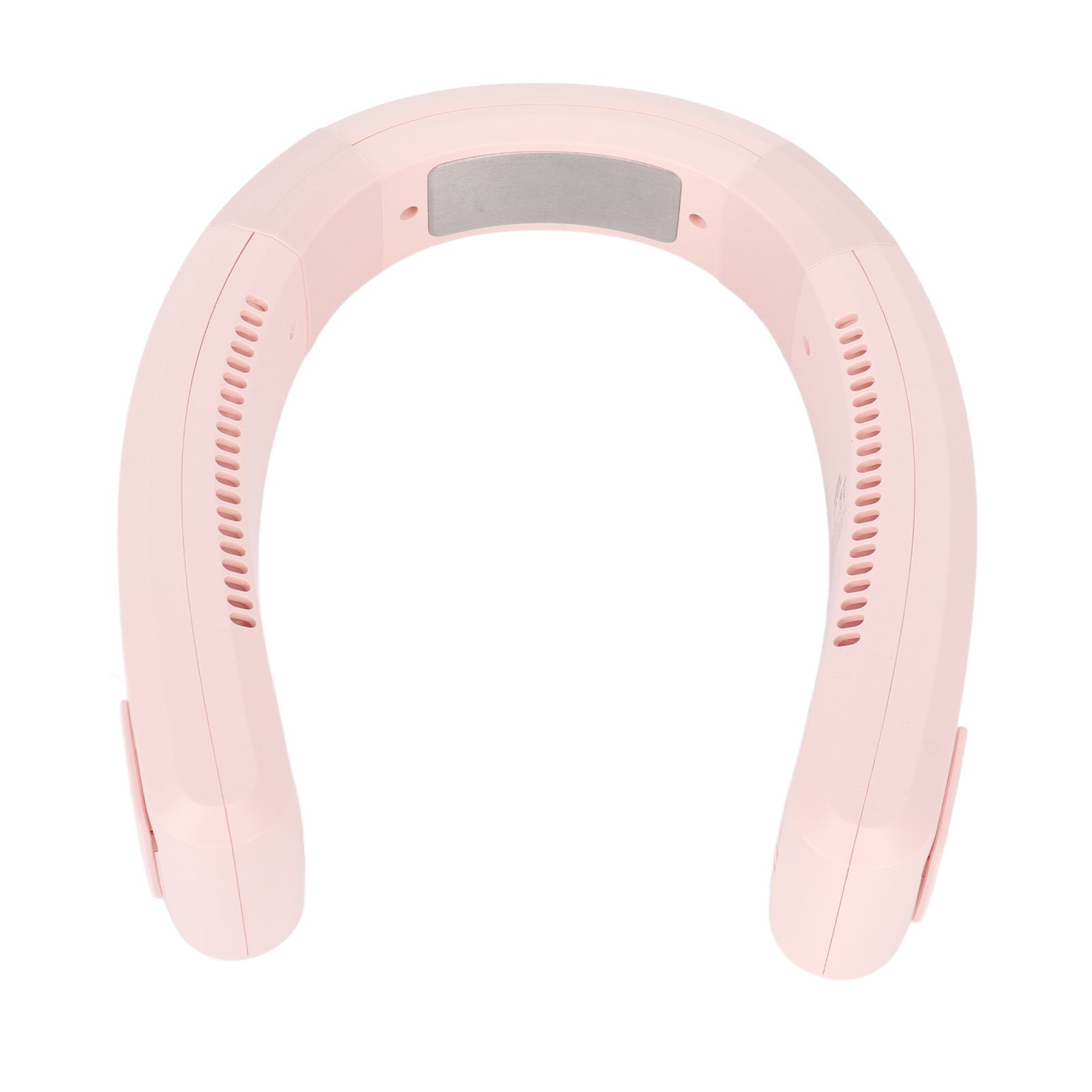 Neck Fan USB Charging 80 Holes 4000 to 5500rpm High Poly Wind Wearable Fan Portable Fan for Household Outdoor Pink - Image 3