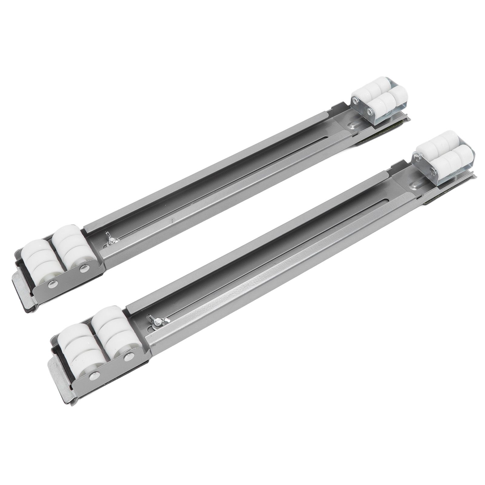 Heavy Duty Extensible Appliance Roller Load Bearing 300KG Universal Wheels Base Appliance Slider for Washer Furniture Silver - Image 2