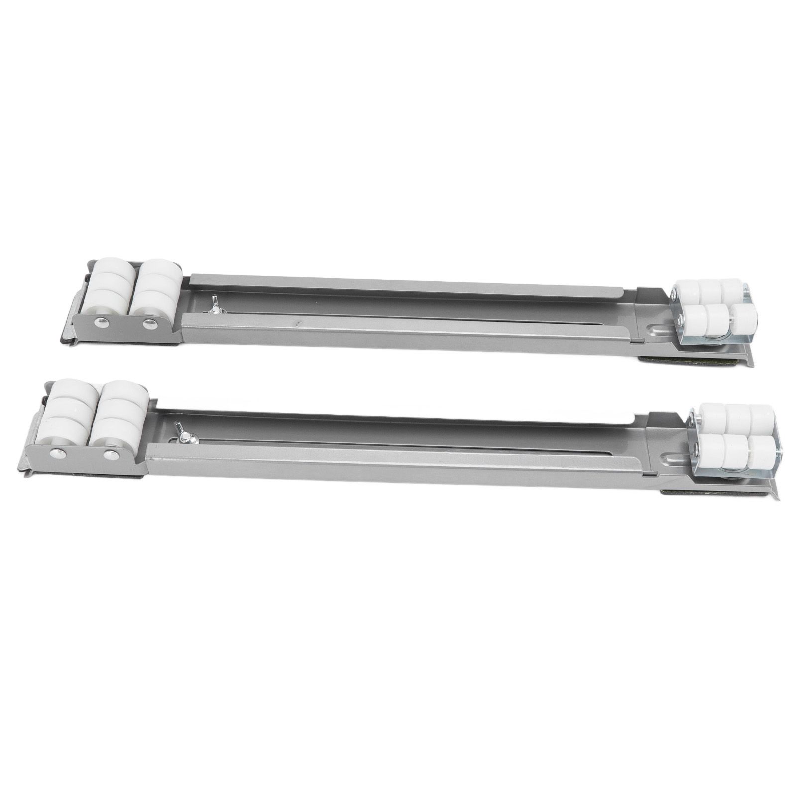 Heavy Duty Extensible Appliance Roller Load Bearing 300KG Universal Wheels Base Appliance Slider for Washer Furniture Silver - Image 3