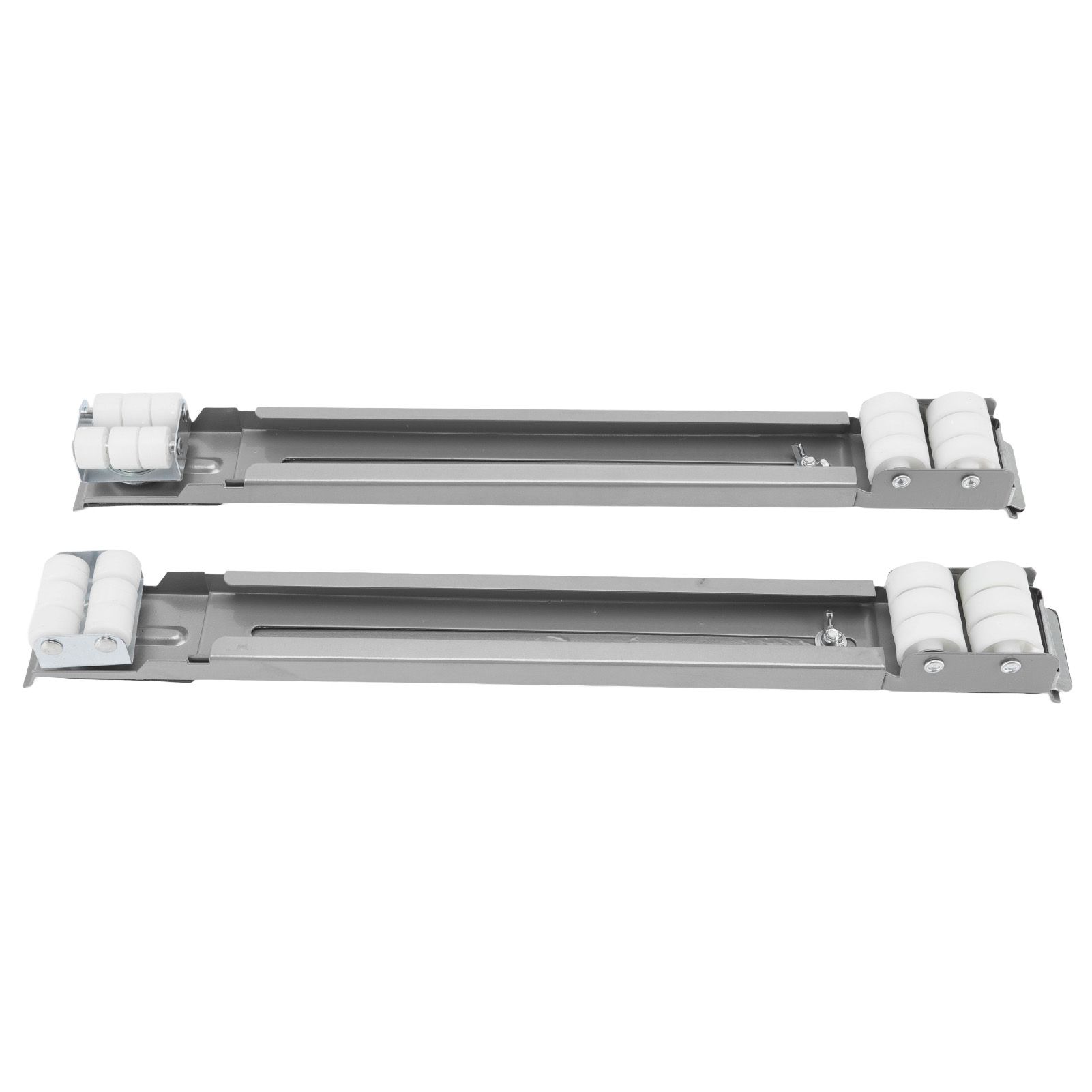 Heavy Duty Extensible Appliance Roller Load Bearing 300KG Universal Wheels Base Appliance Slider for Washer Furniture Silver - Image 4