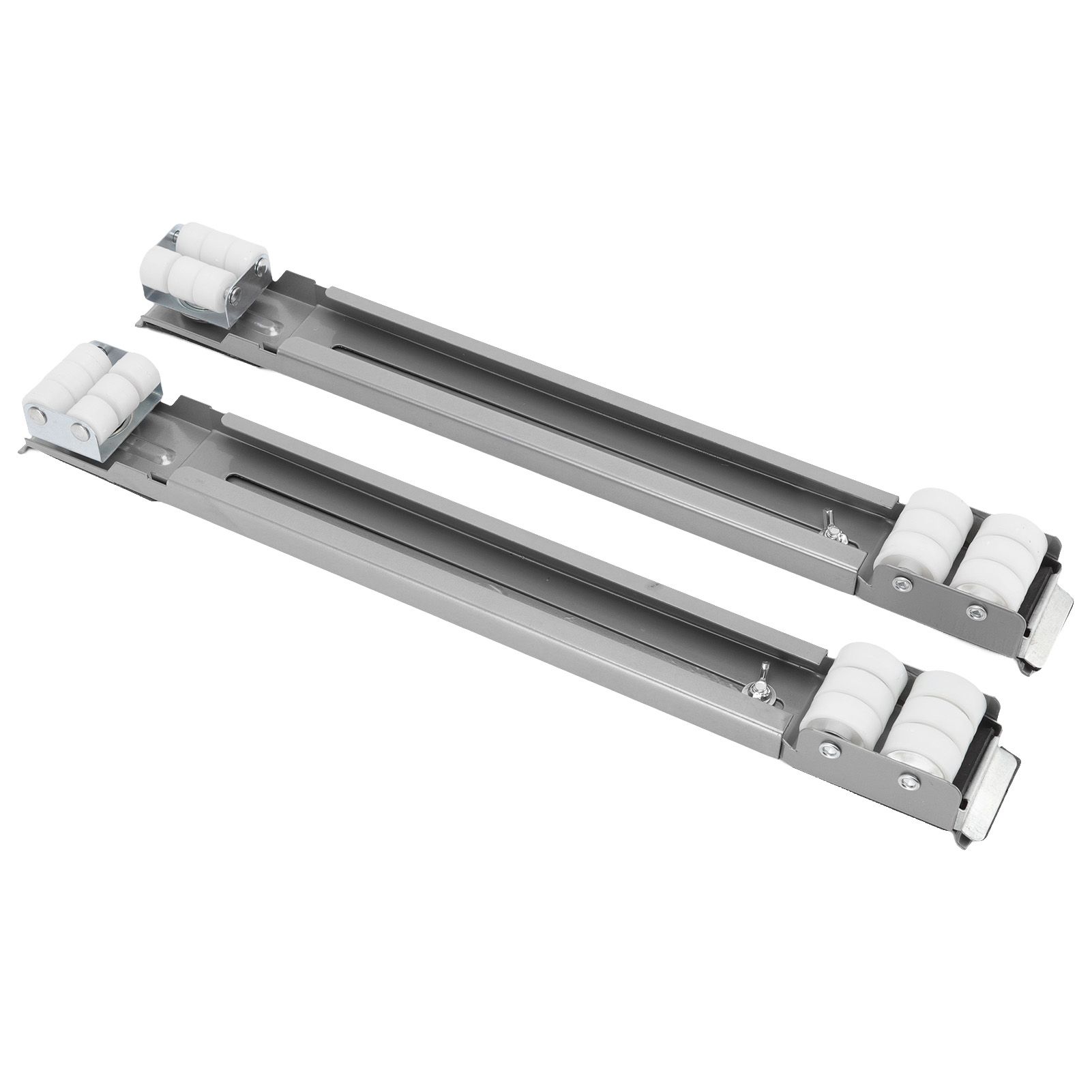 Heavy Duty Extensible Appliance Roller Load Bearing 300KG Universal Wheels Base Appliance Slider for Washer Furniture Silver - Image 5
