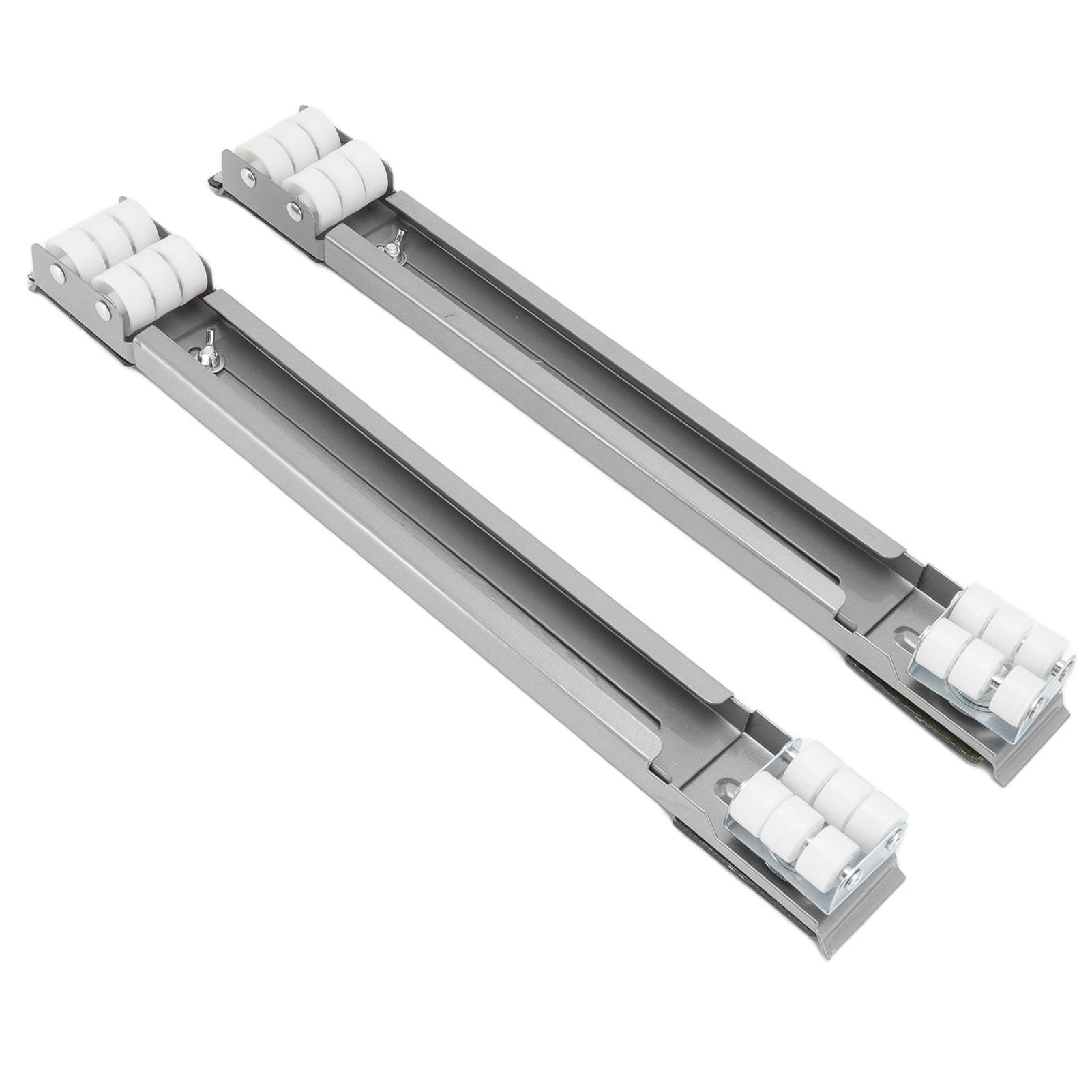 Heavy Duty Extensible Appliance Roller Load Bearing 300KG Universal Wheels Base Appliance Slider for Washer Furniture Silver - Image 6