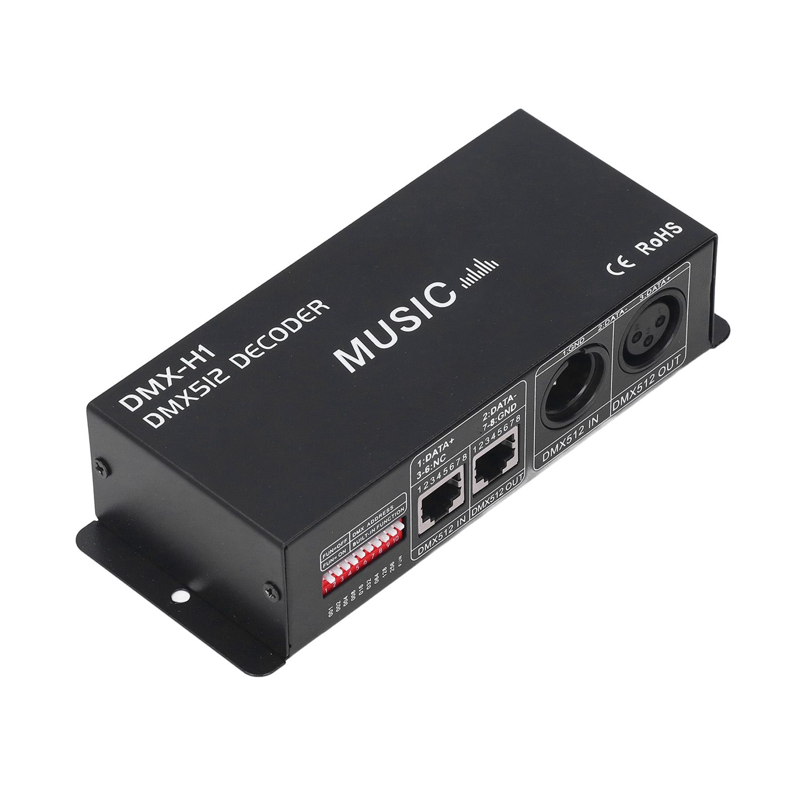 4 Channel DMX 512 Decorder Adjustable RGB Dimming LED Decorder Controller for Bars Hotels Sober Bars8A - Image 2