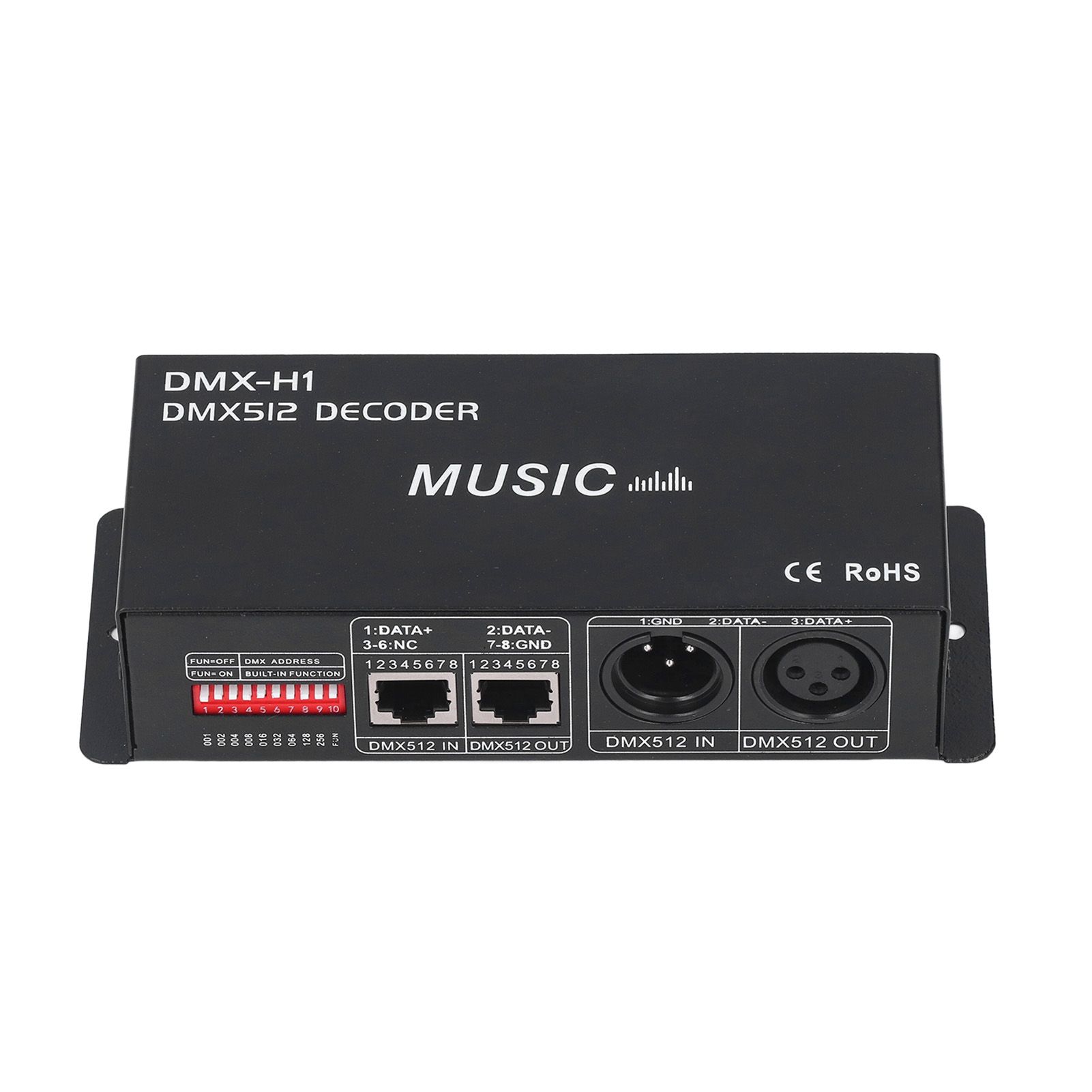 4 Channel DMX 512 Decorder Adjustable RGB Dimming LED Decorder Controller for Bars Hotels Sober Bars8A - Image 5