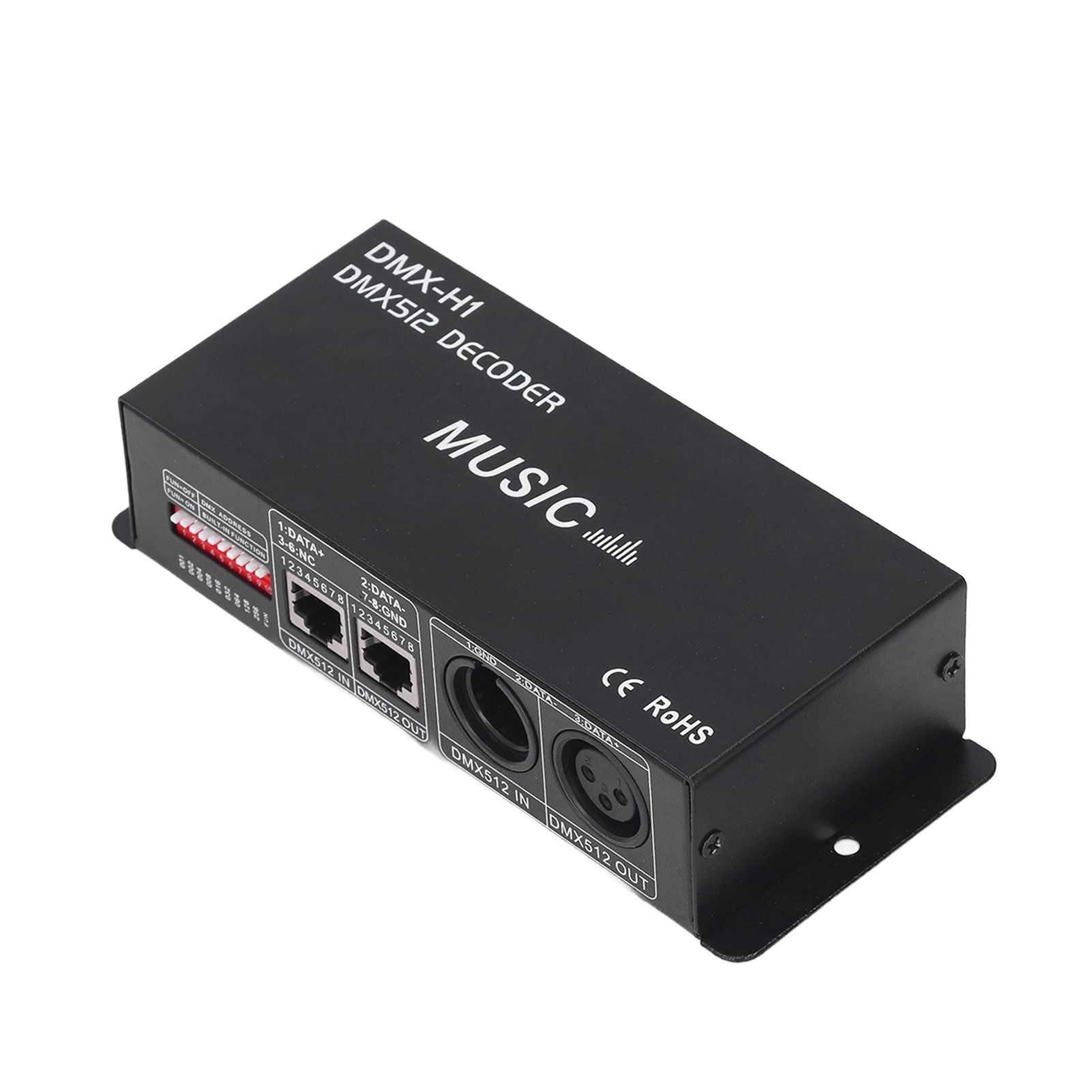 4 Channel DMX 512 Decorder Adjustable RGB Dimming LED Decorder Controller for Bars Hotels Sober Bars8A - Image 6