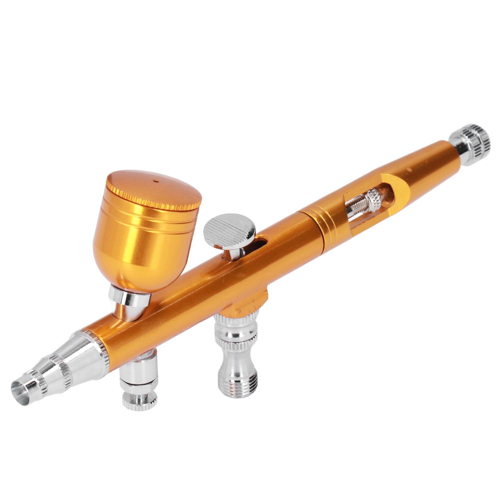Airbrush Portable Small G1/8 DIY Paint Spray Gun Brass Airbrush For Makeup Nail Art Tattoo Costume CraftsGold - Image 2