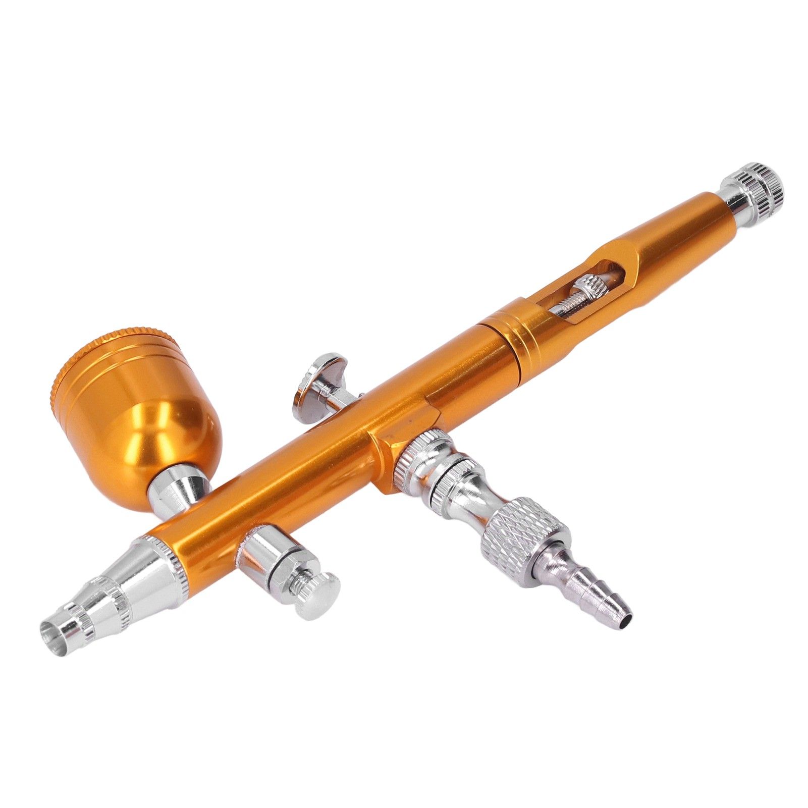 Airbrush Portable Small G1/8 DIY Paint Spray Gun Brass Airbrush For Makeup Nail Art Tattoo Costume CraftsGold - Image 3