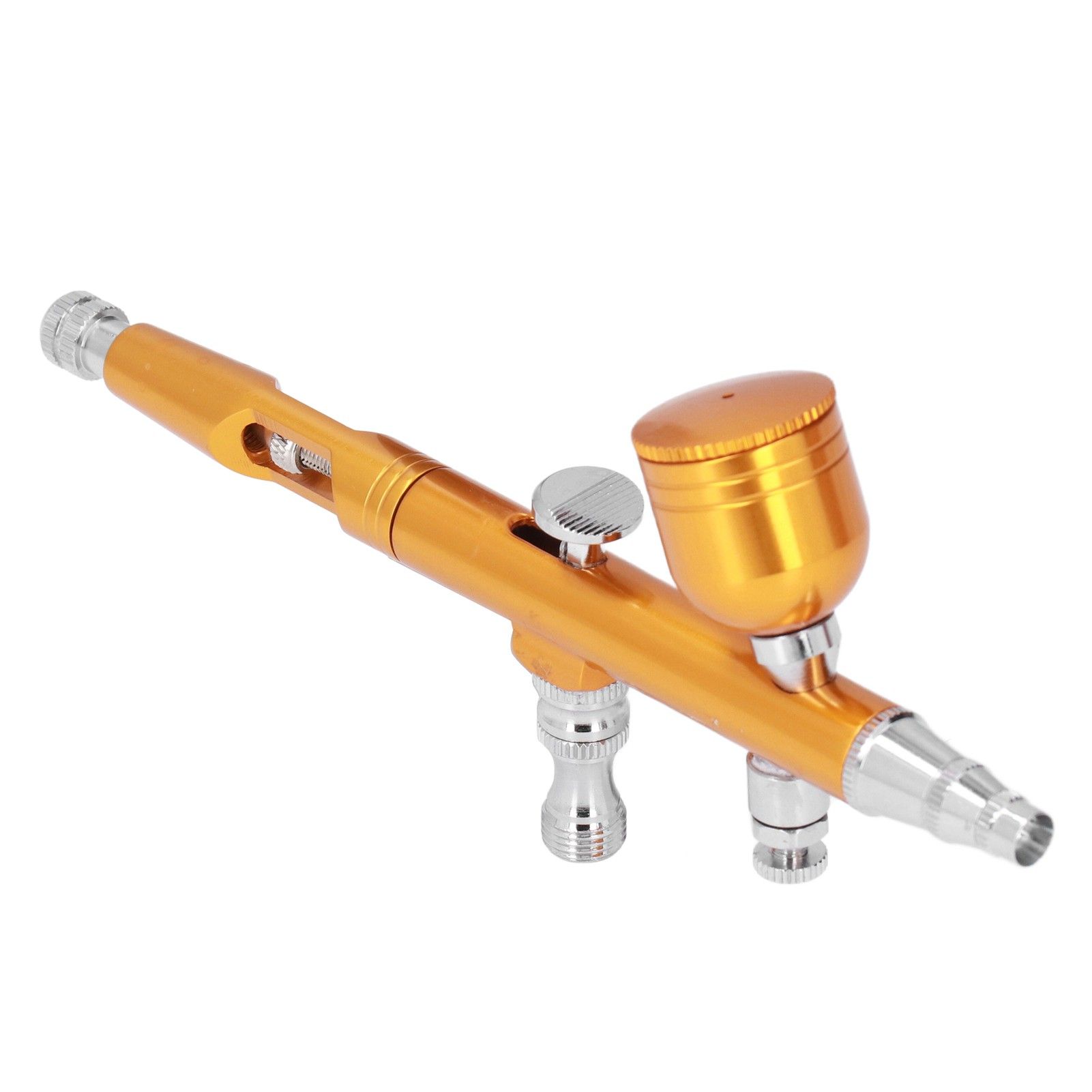 Airbrush Portable Small G1/8 DIY Paint Spray Gun Brass Airbrush For Makeup Nail Art Tattoo Costume CraftsGold - Image 4