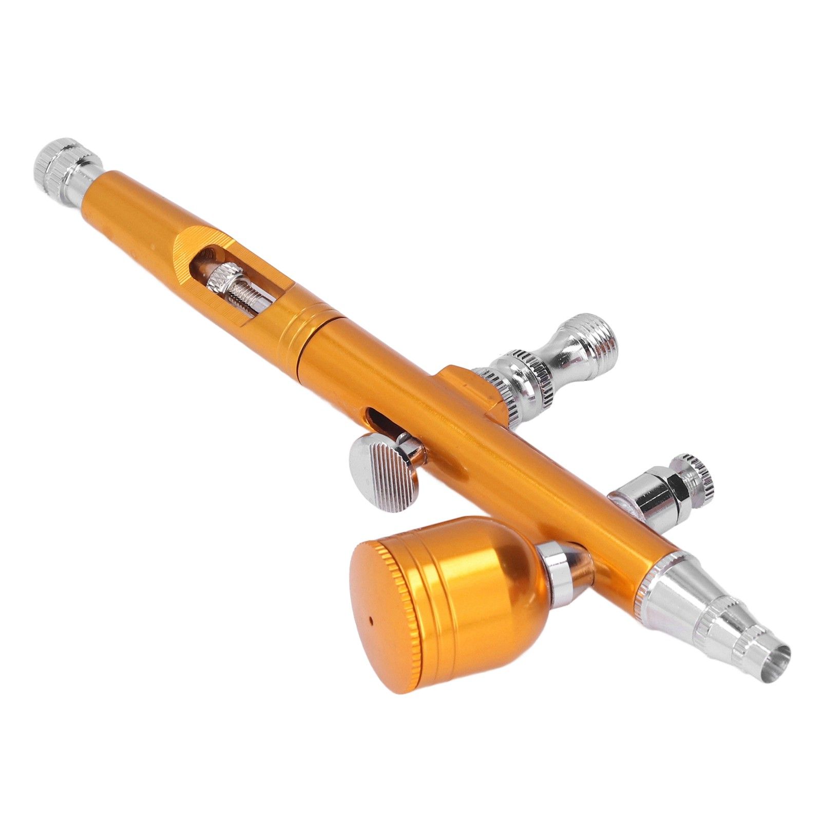 Airbrush Portable Small G1/8 DIY Paint Spray Gun Brass Airbrush For Makeup Nail Art Tattoo Costume CraftsGold - Image 5