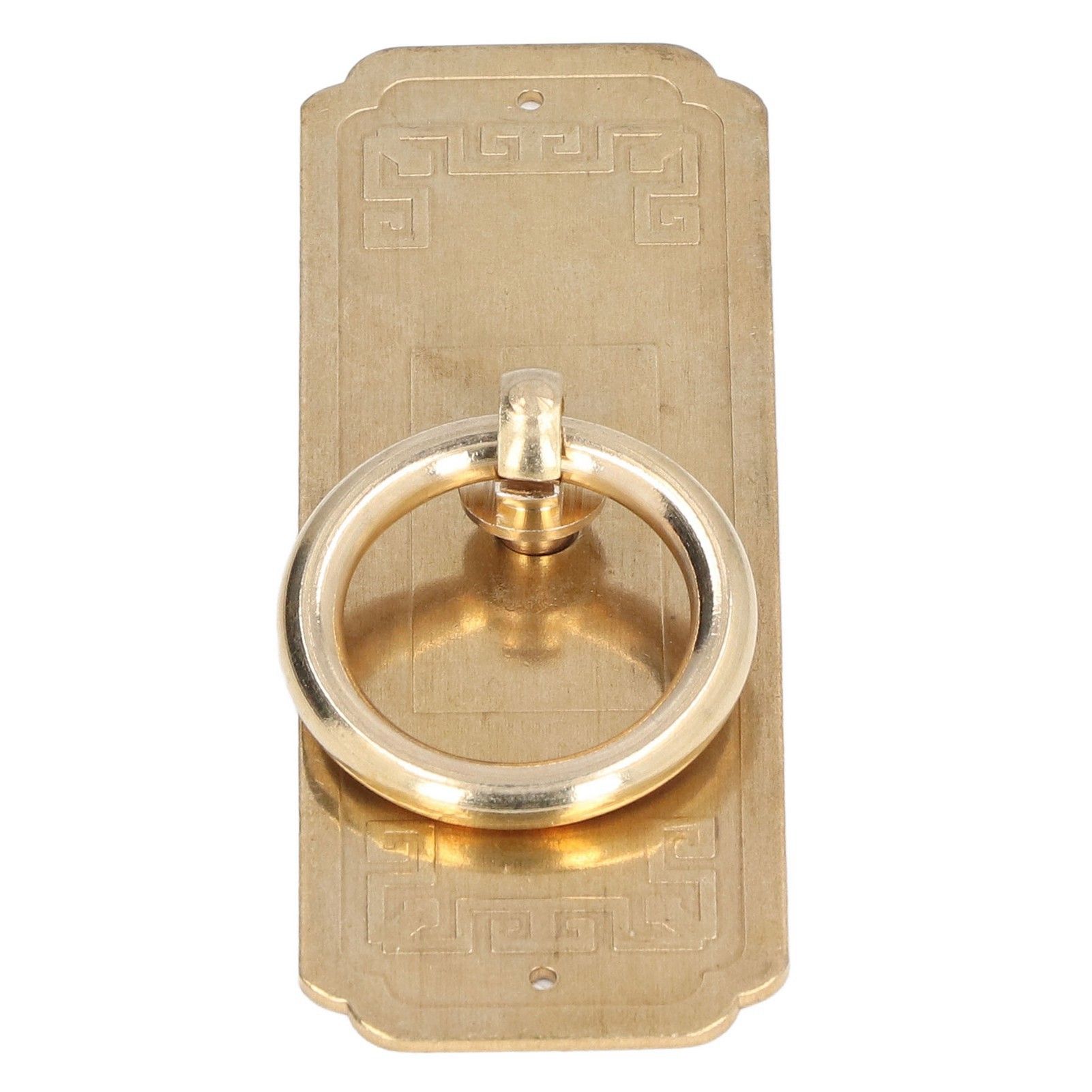 Cabinet Door Handle Chinese Furniture Antique Pattern Pure Copper Cabinet Doors Window Retro HandleLength 10cm - Image 8