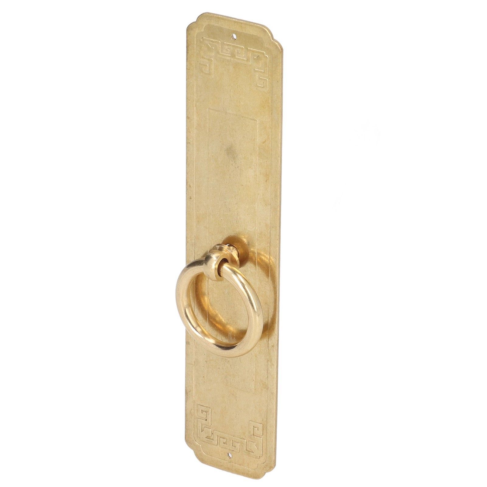 Cabinet Door Handle Chinese Furniture Antique Pattern Pure Copper Cabinet Doors Window Retro HandleLength 16cm - Image 3
