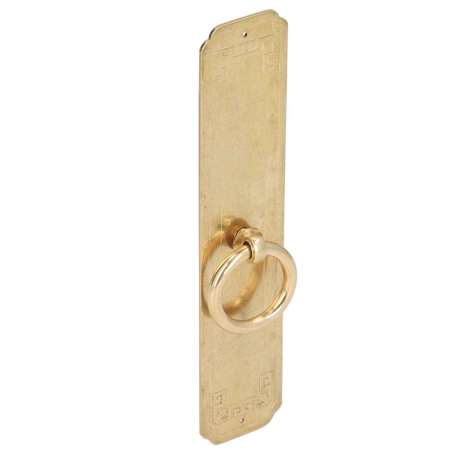 Cabinet Door Handle Chinese Furniture Antique Pattern Pure Copper Cabinet Doors Window Retro HandleLength 16cm - Image 8