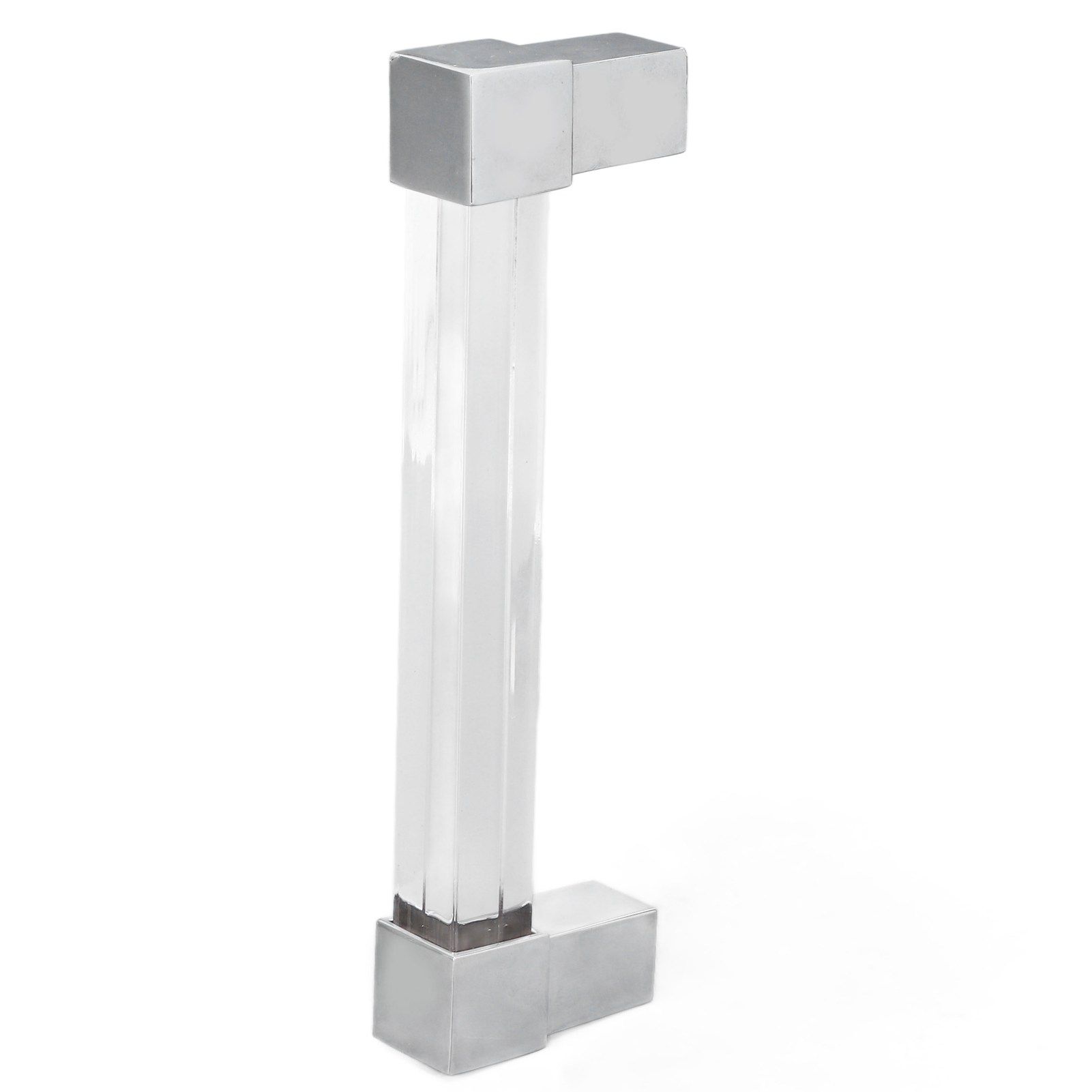 Acrylic Drawer Pulls Single Hole Crystal Cabinet Drawer Pulls for Kitchen Cabinets Dresser Cupboard Hole Spacing 128 Silver - Image 7