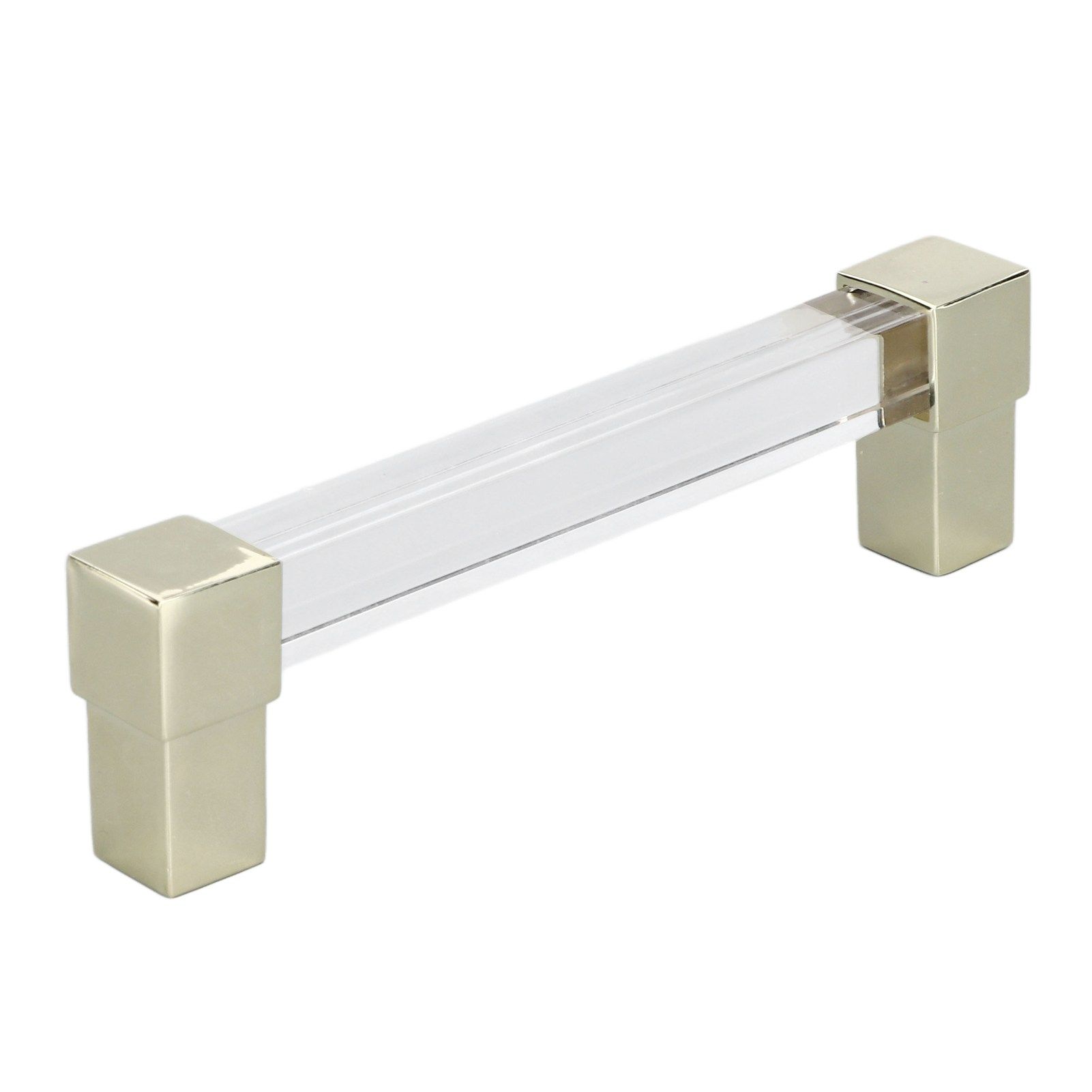 Acrylic Drawer Pulls Single Hole Crystal Cabinet Drawer Pulls for Kitchen Cabinets Dresser Cupboard Hole Spacing 128 Gold - Image 6
