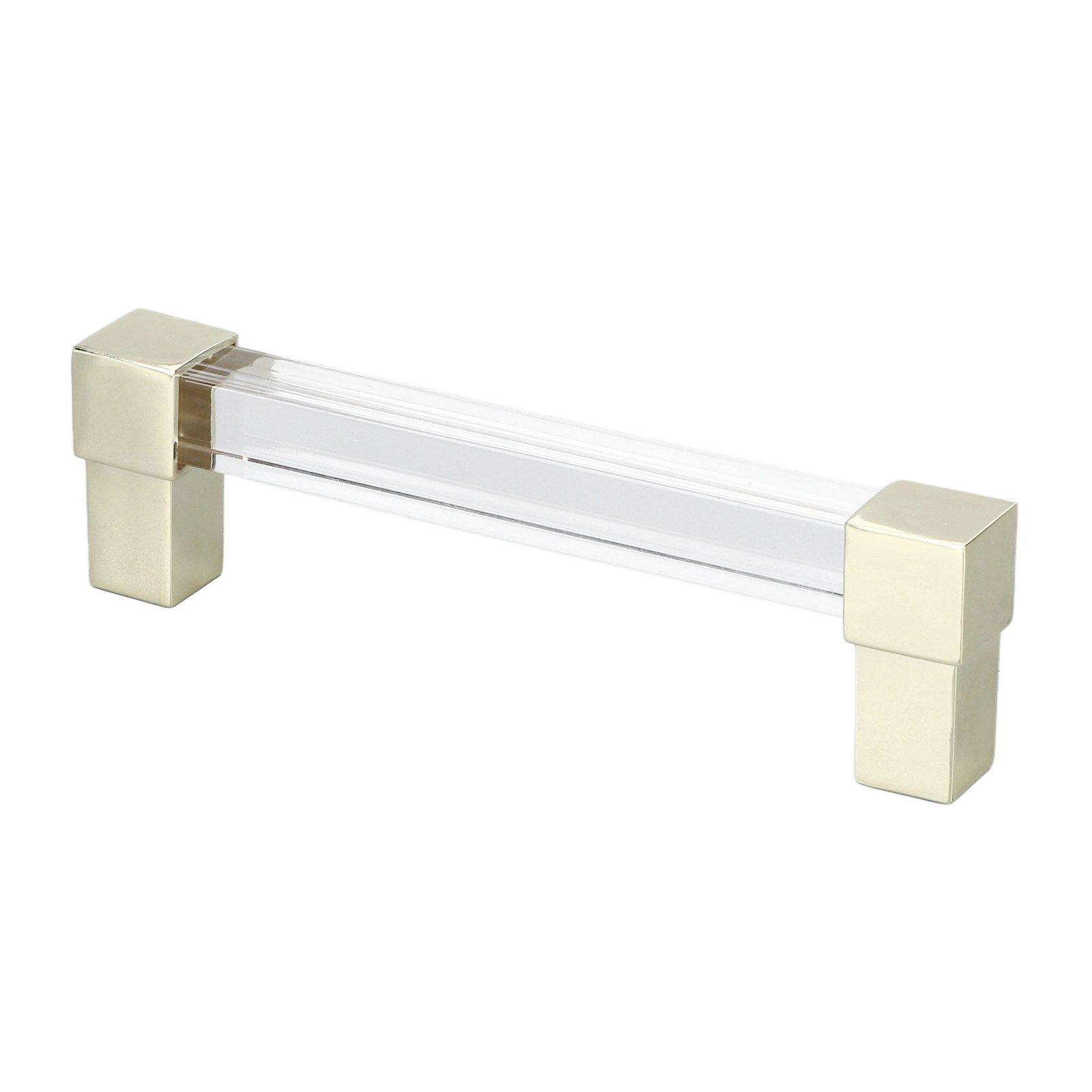 Acrylic Drawer Pulls Single Hole Crystal Cabinet Drawer Pulls for Kitchen Cabinets Dresser Cupboard Hole Spacing 128 Gold - Image 7