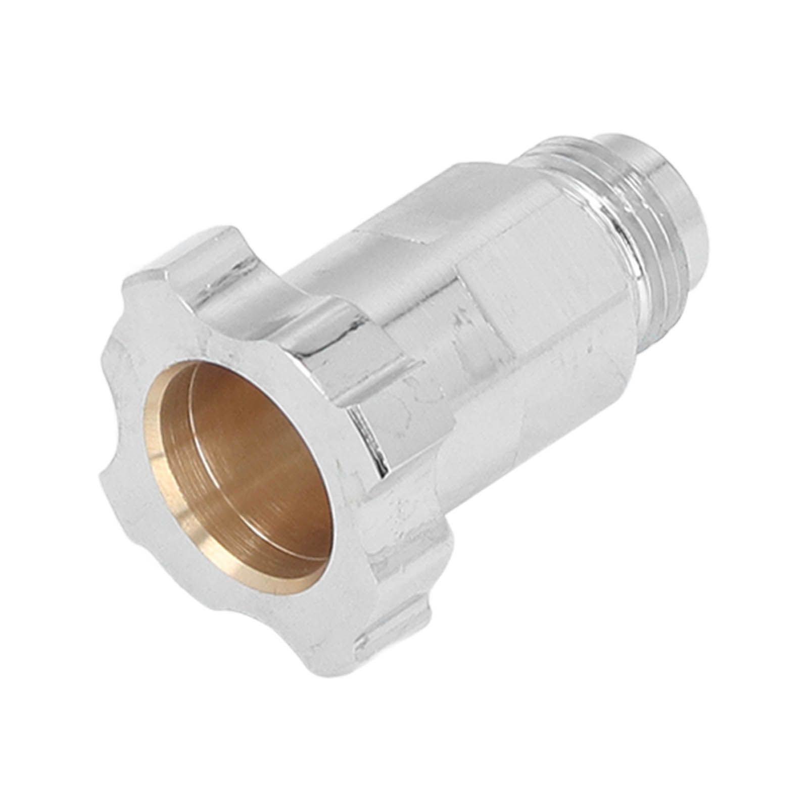 Spray Cup Connector Stainless Steel Disposable Pot Connector Airbrush Adapter Watering Can Connector External Thread G3/8 - Image 2