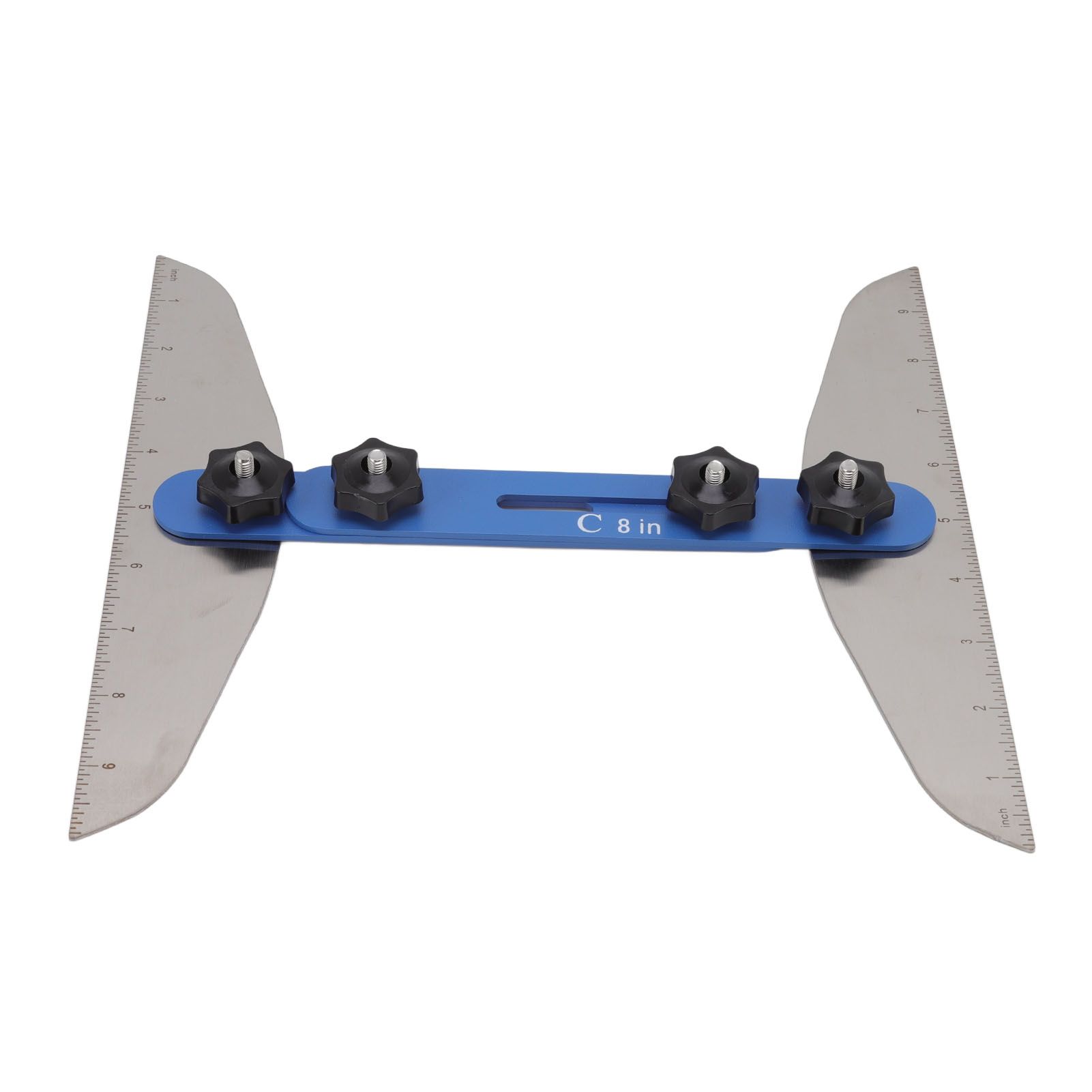 Stair Treads Gauge Stainless Steel 8in 12in 16in Corrosion Resistant High Accuracy Easy Operation Stair Measuring Tool Blue Set - Image 4