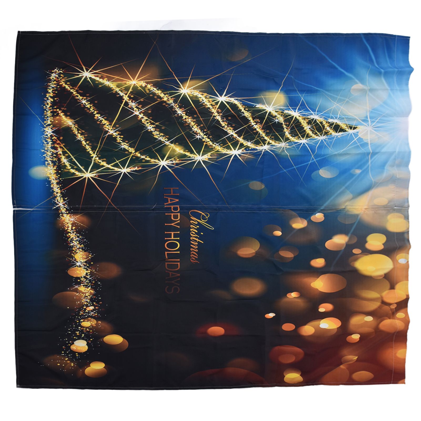 Christmas Curtain 3D Digital Printing Merry Christmas Outdoor Curtain for Outdoor Porch Balcony Christmas Decoration170x200cm Christmas 10 - Image 8