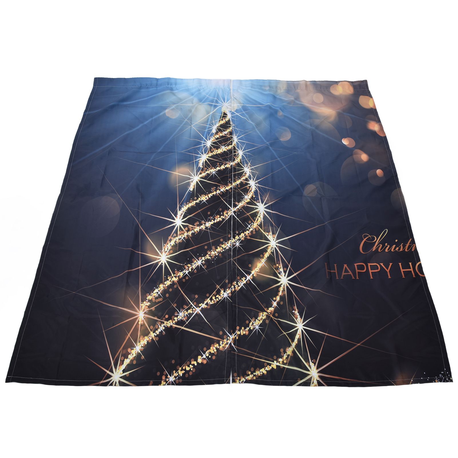 Christmas Curtain 3D Digital Printing Merry Christmas Outdoor Curtain for Outdoor Porch Balcony Christmas Decoration170x200cm Christmas 15 - Image 6