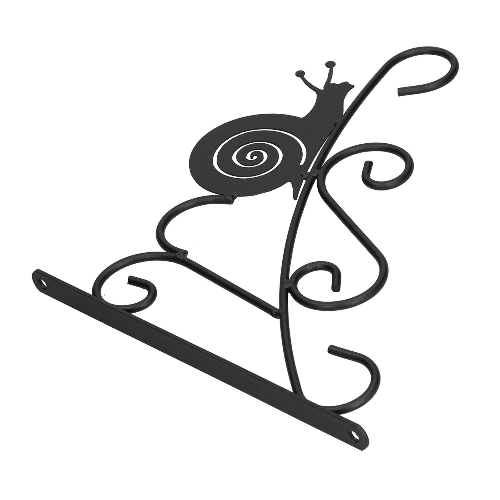 Hanging Plant Bracket Stable and Sturdy Iron Decorative Plant Hanger for Flower Bird Feeder LanternsSnails - Image 2