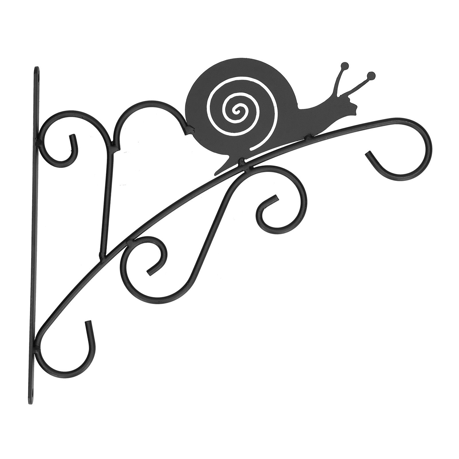 Hanging Plant Bracket Stable and Sturdy Iron Decorative Plant Hanger for Flower Bird Feeder LanternsSnails - Image 8