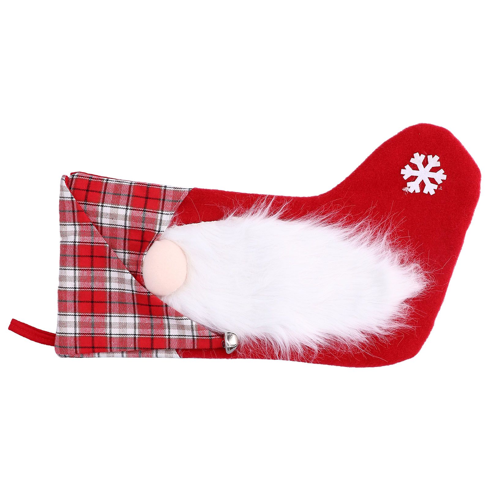 Christmas Stocking Christmas Tree Ornament Gift Bag Christmas Pendant Stocking for Home Party DecorationRed - Image 2