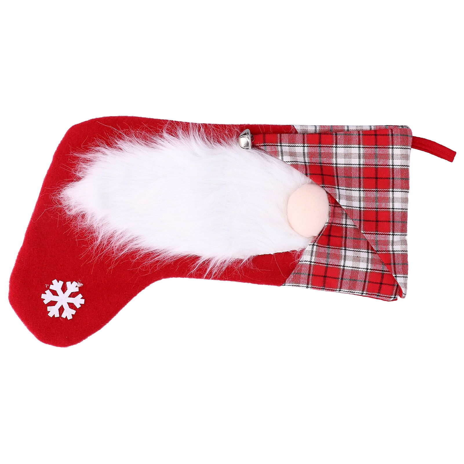 Christmas Stocking Christmas Tree Ornament Gift Bag Christmas Pendant Stocking for Home Party DecorationRed - Image 3