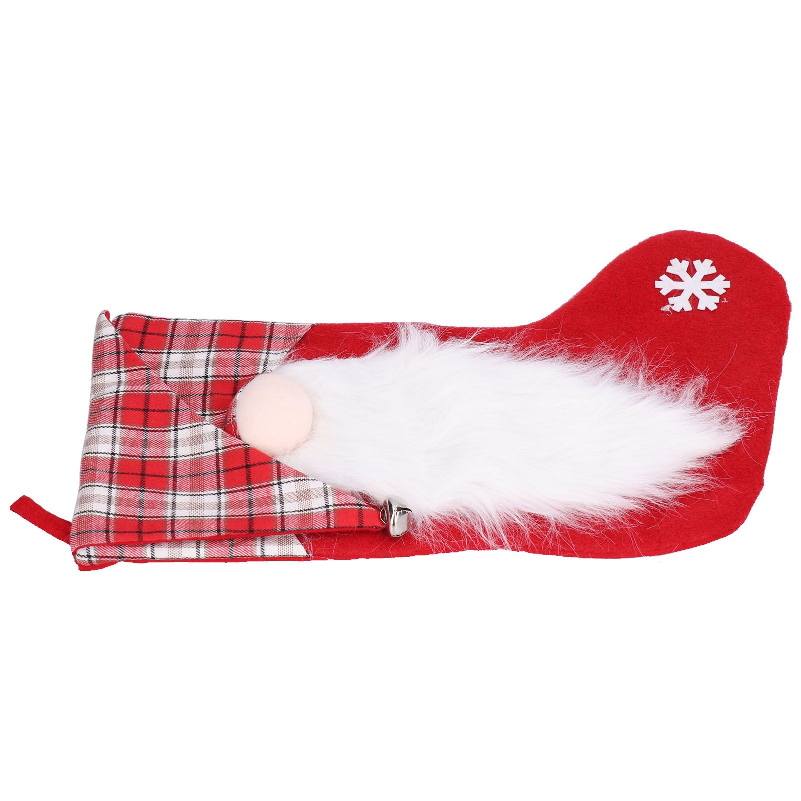Christmas Stocking Christmas Tree Ornament Gift Bag Christmas Pendant Stocking for Home Party DecorationRed - Image 6