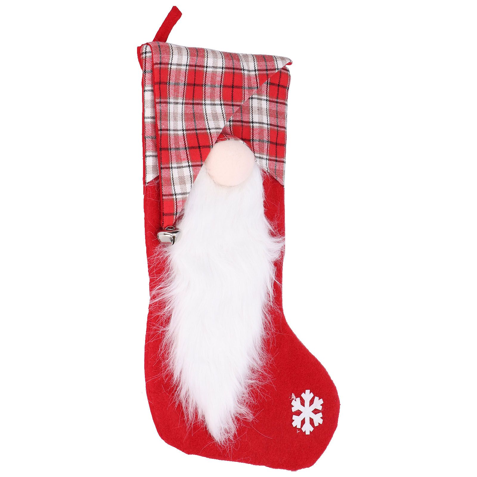 Christmas Stocking Christmas Tree Ornament Gift Bag Christmas Pendant Stocking for Home Party DecorationRed - Image 7