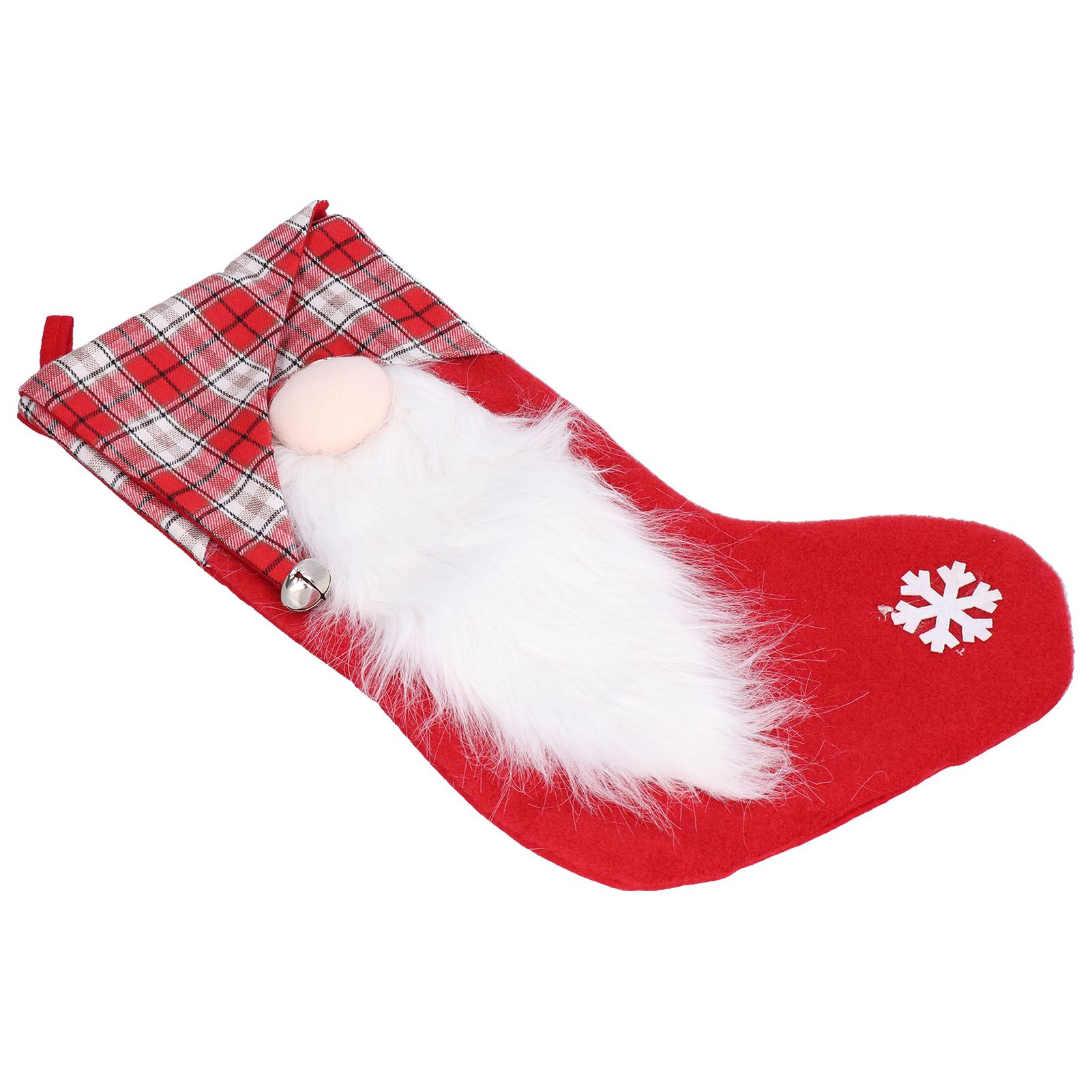 Christmas Stocking Christmas Tree Ornament Gift Bag Christmas Pendant Stocking for Home Party DecorationRed - Image 8