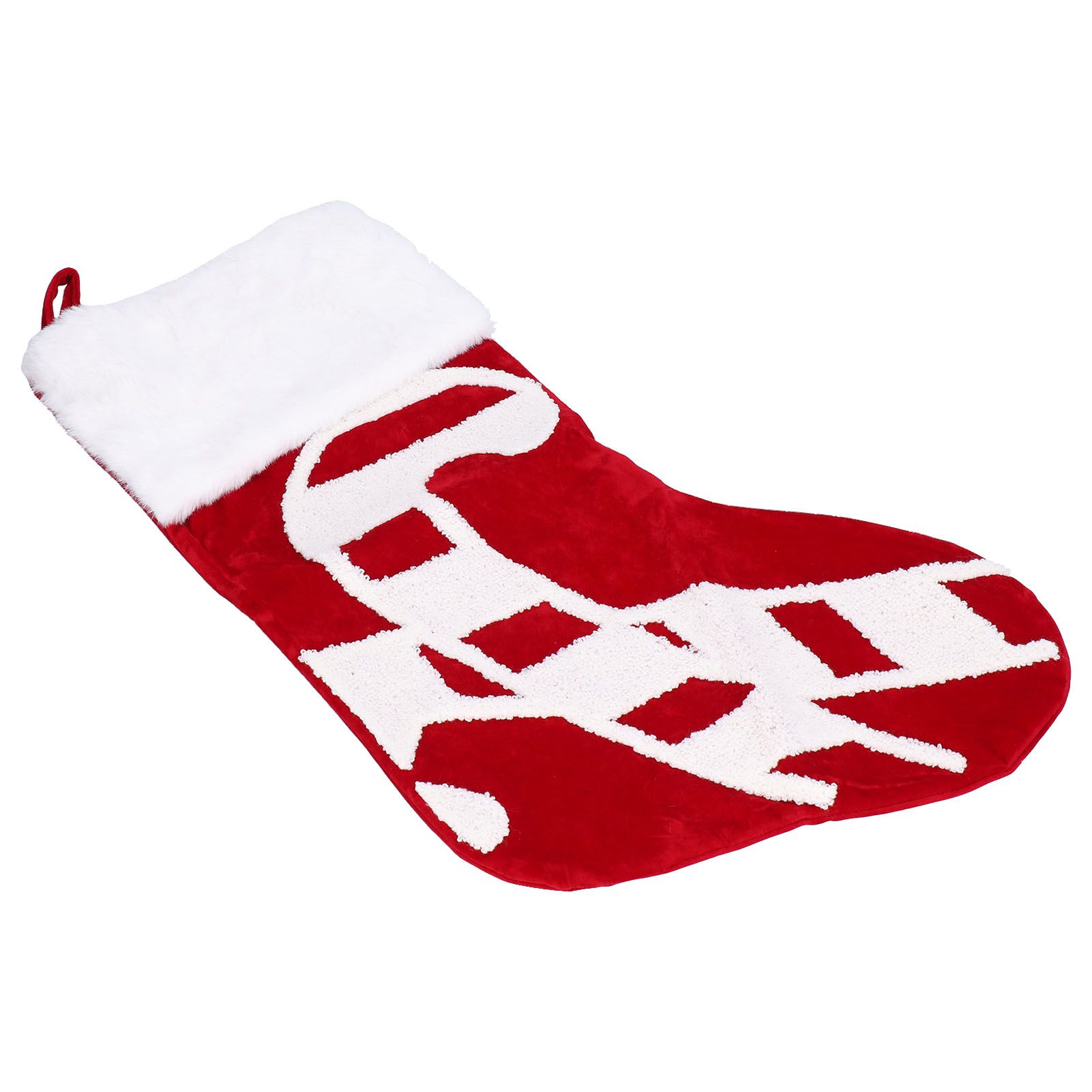 Cute Christmas Stocking Christmas Tree Ornament Gift Bag Christmas Fireplace Pendant for Festival DecorationWalking Stick - Image 8