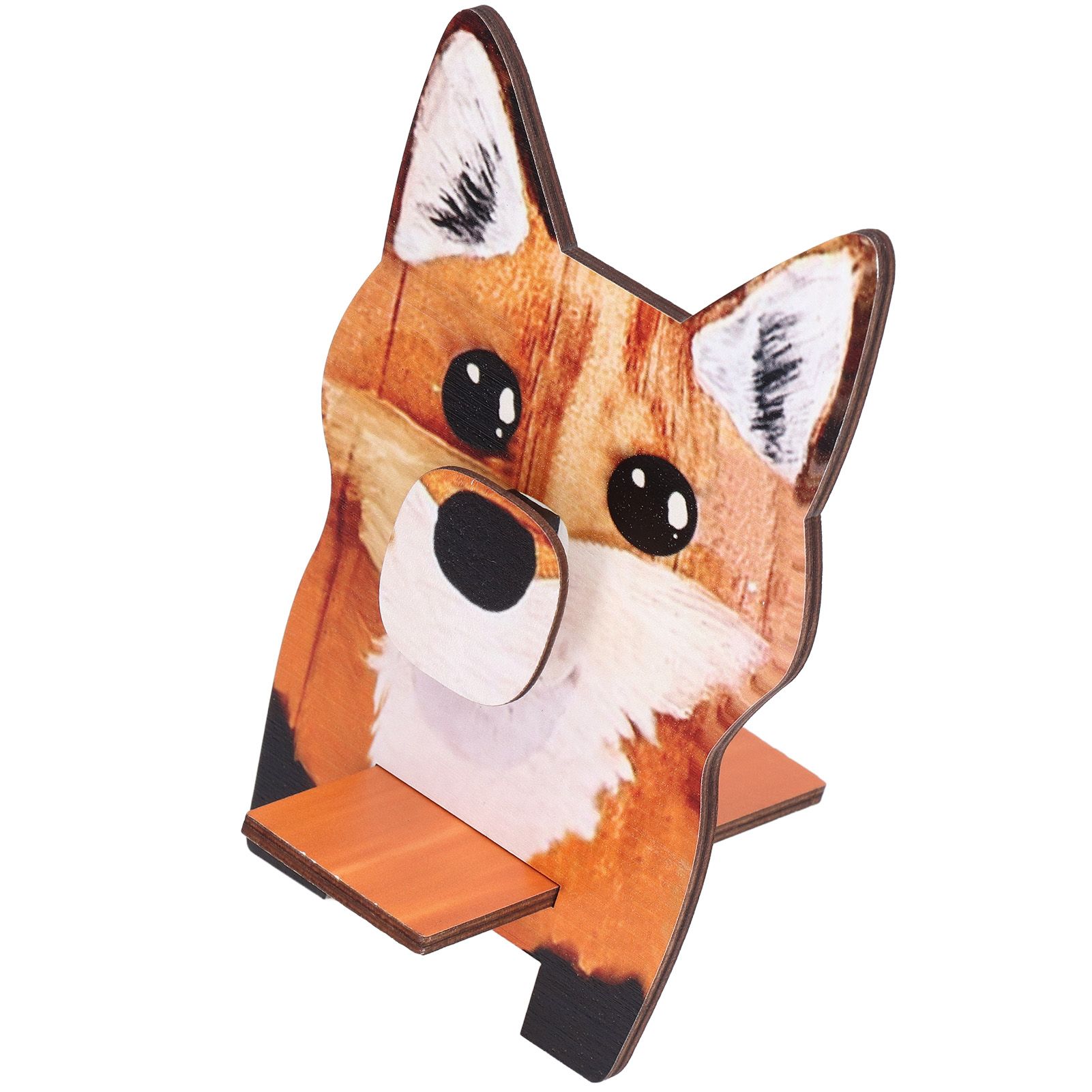 Animal Shape Glasses Holder Unique Beautiful Design Natural Odorless Composite Wood Eyeglasses Display StandFoxes - Image 7