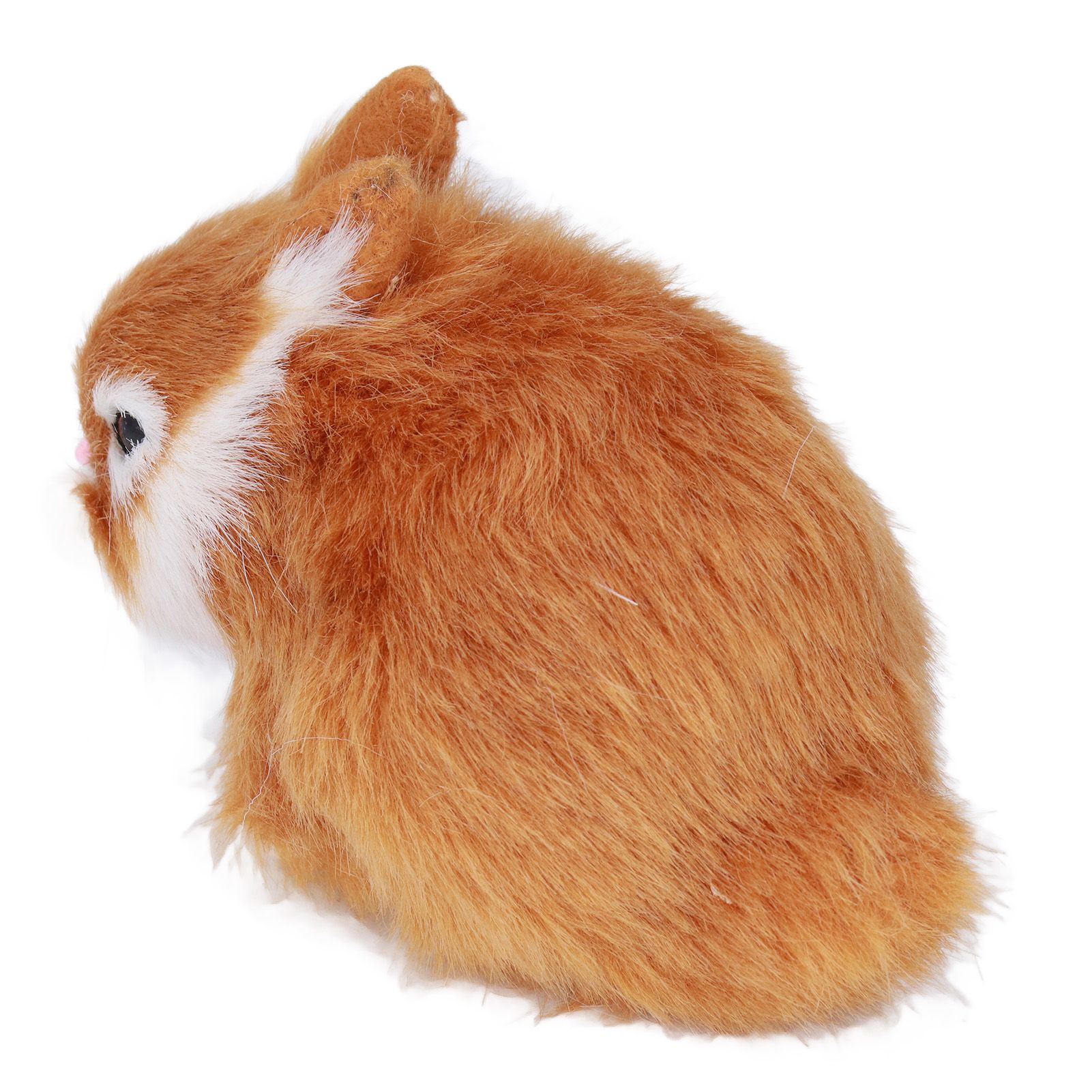 Miniature Plush Rabbits Plastic Plush Material Soft Comfortable Durable Rabbits Stuffed Doll for Table DecorationOrange - Image 7