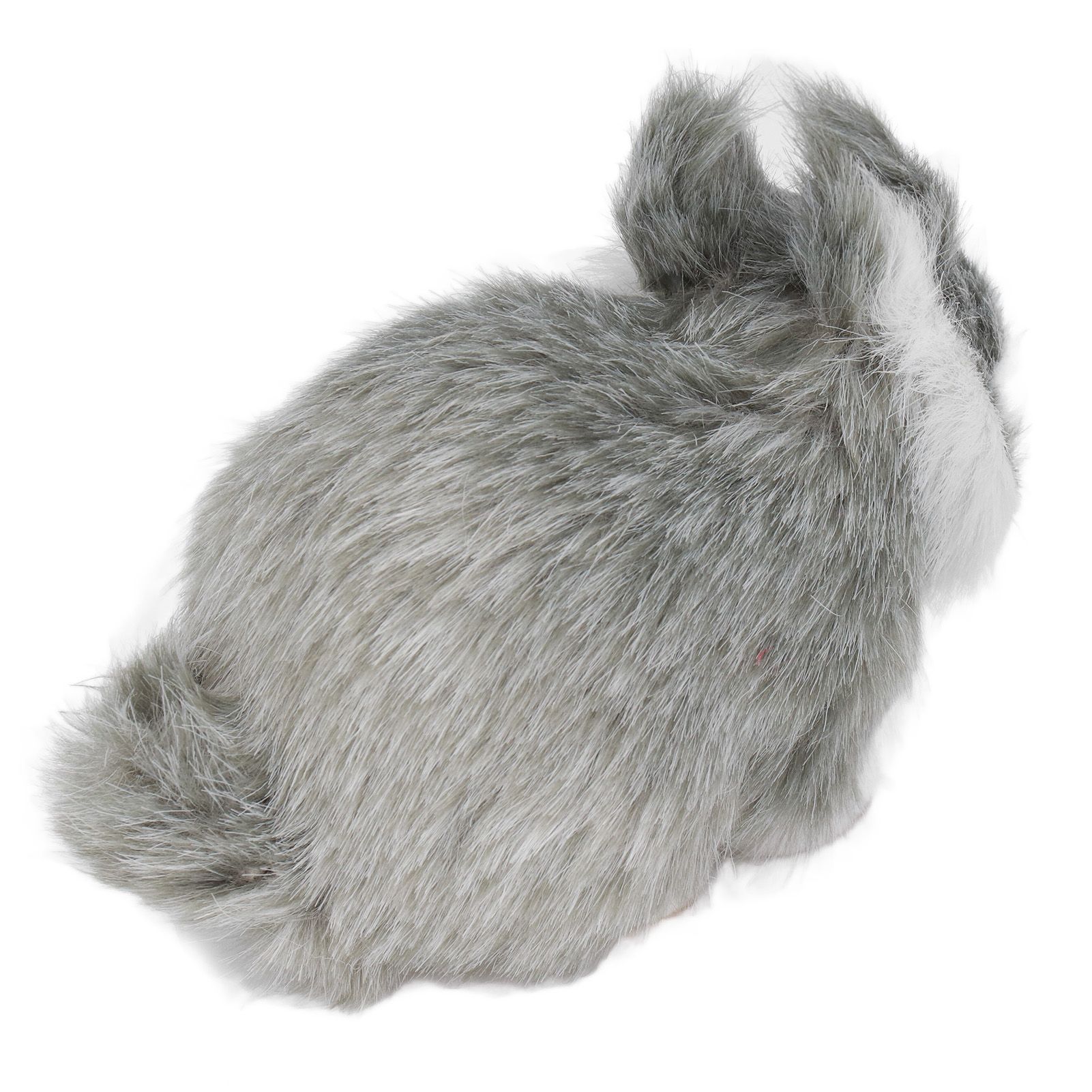 Miniature Plush Rabbits Plastic Plush Material Soft Comfortable Durable Rabbits Stuffed Doll for Table DecorationGrey - Image 5
