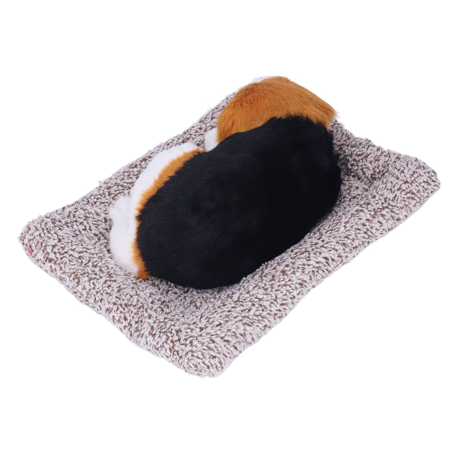 Simulation Dog with Sound Lovely Vivid Novel Gifts Plush Plastic Material Dog Toy Car DecorationBig Dog Beagle The - Image 3